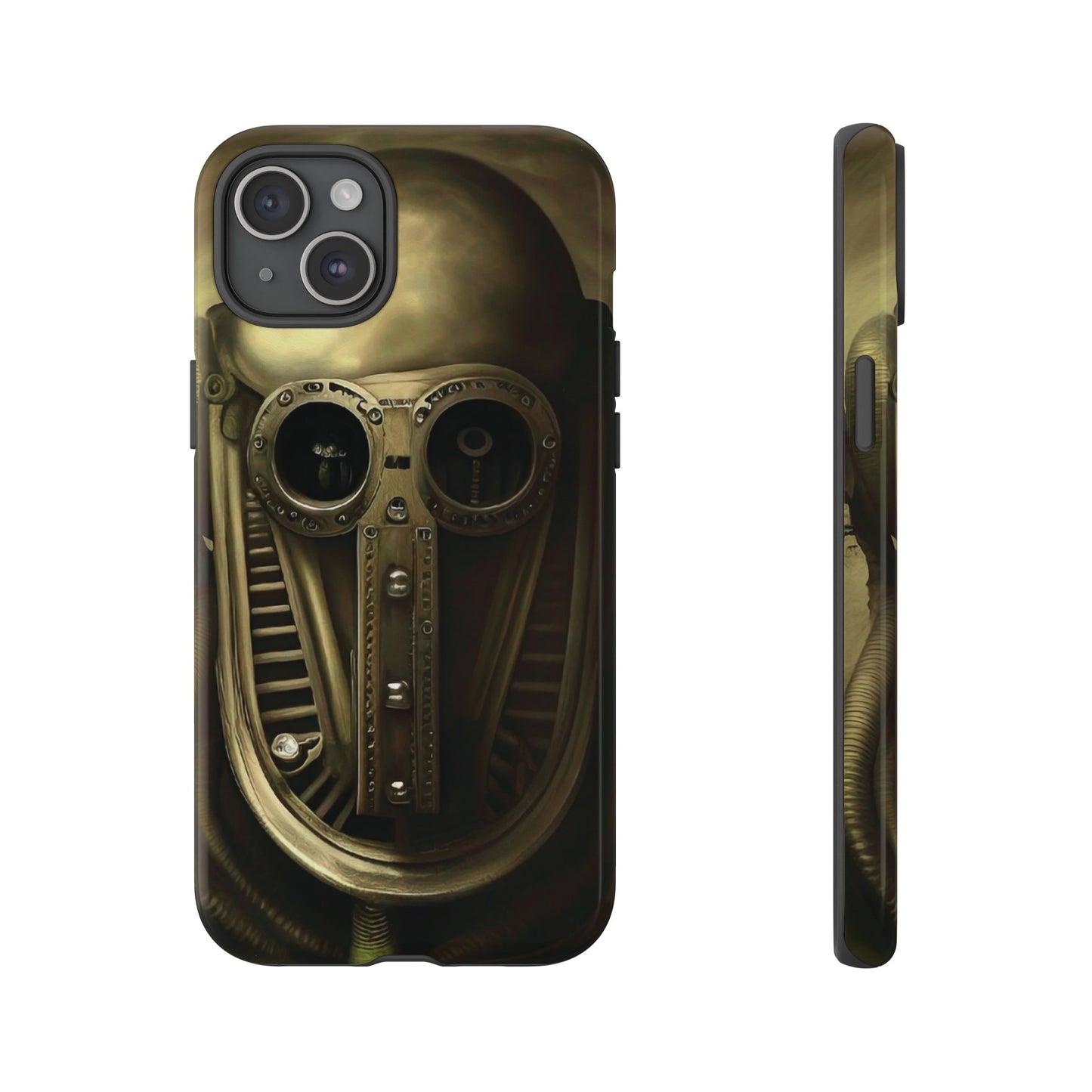 Sci-Fi Helmet Wallpaper Phone Case | iPhone 15 Plus/ Pro, 14, 13, 12| Google Pixel 7, Pro, 5| Samsung Galaxy S23 All Major Phone Models