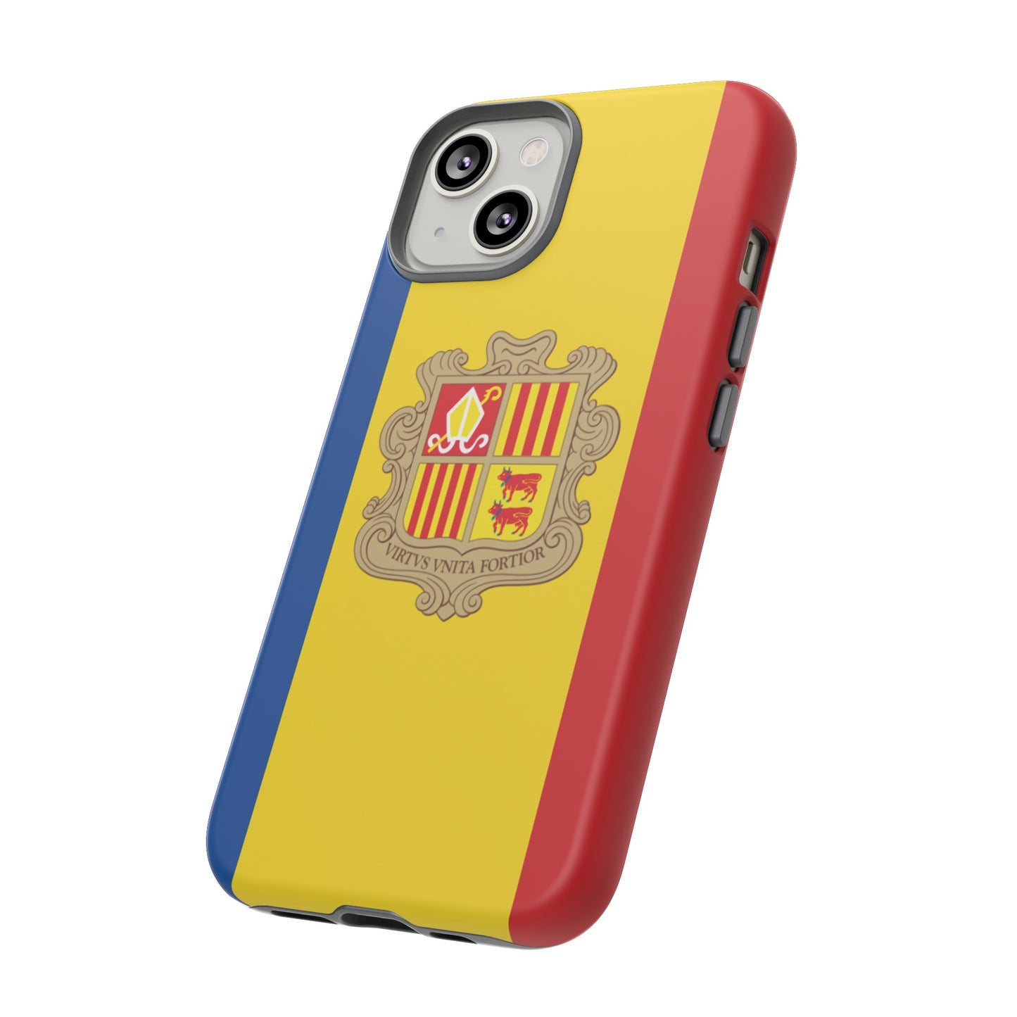 Andorra Flag Phone Case | iPhone 15 Plus/ Pro, 14, 13, 12| Google Pixel 7, Pro, 5| Samsung Galaxy S23 All Major Phone Models