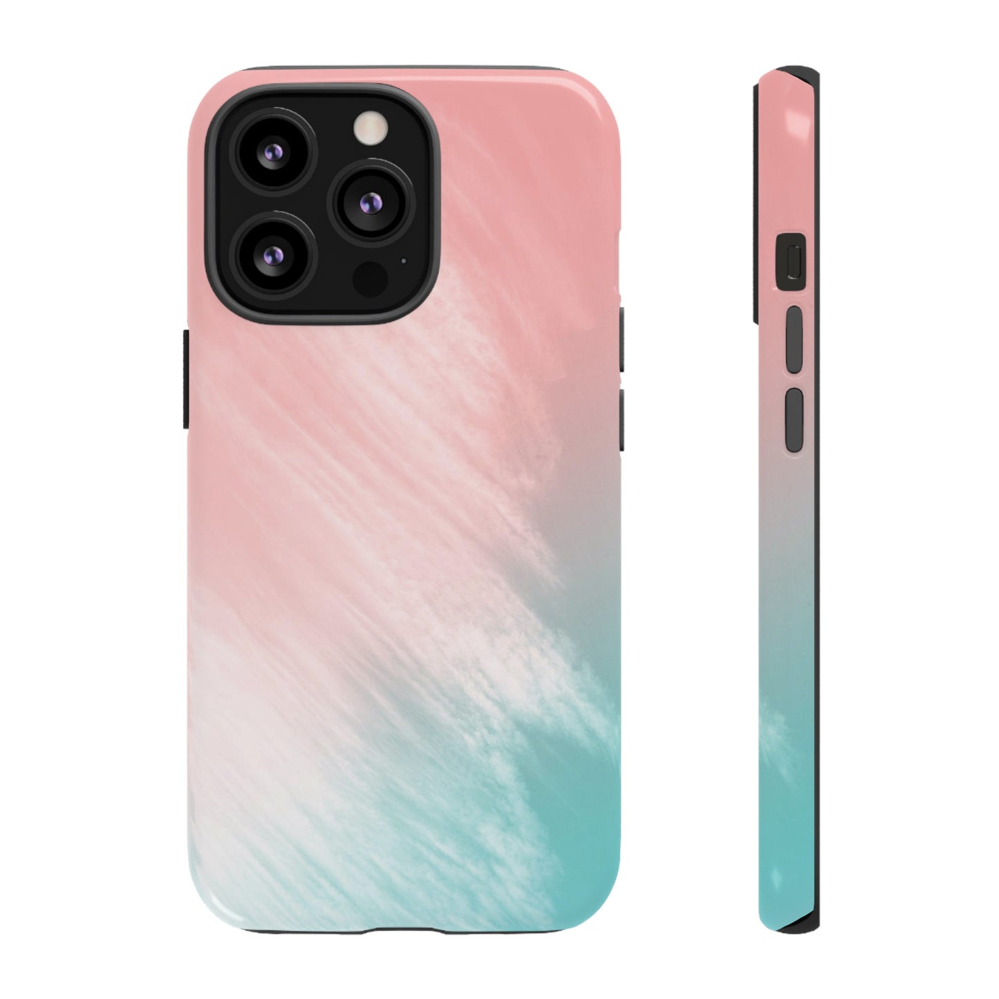 Soft Pink And Blue Wallpaper Phone Case | iPhone 15 Plus/ Pro, 14, 13, 12| Google Pixel 7, Pro, 5| Samsung Galaxy S23 All Major Phone Models