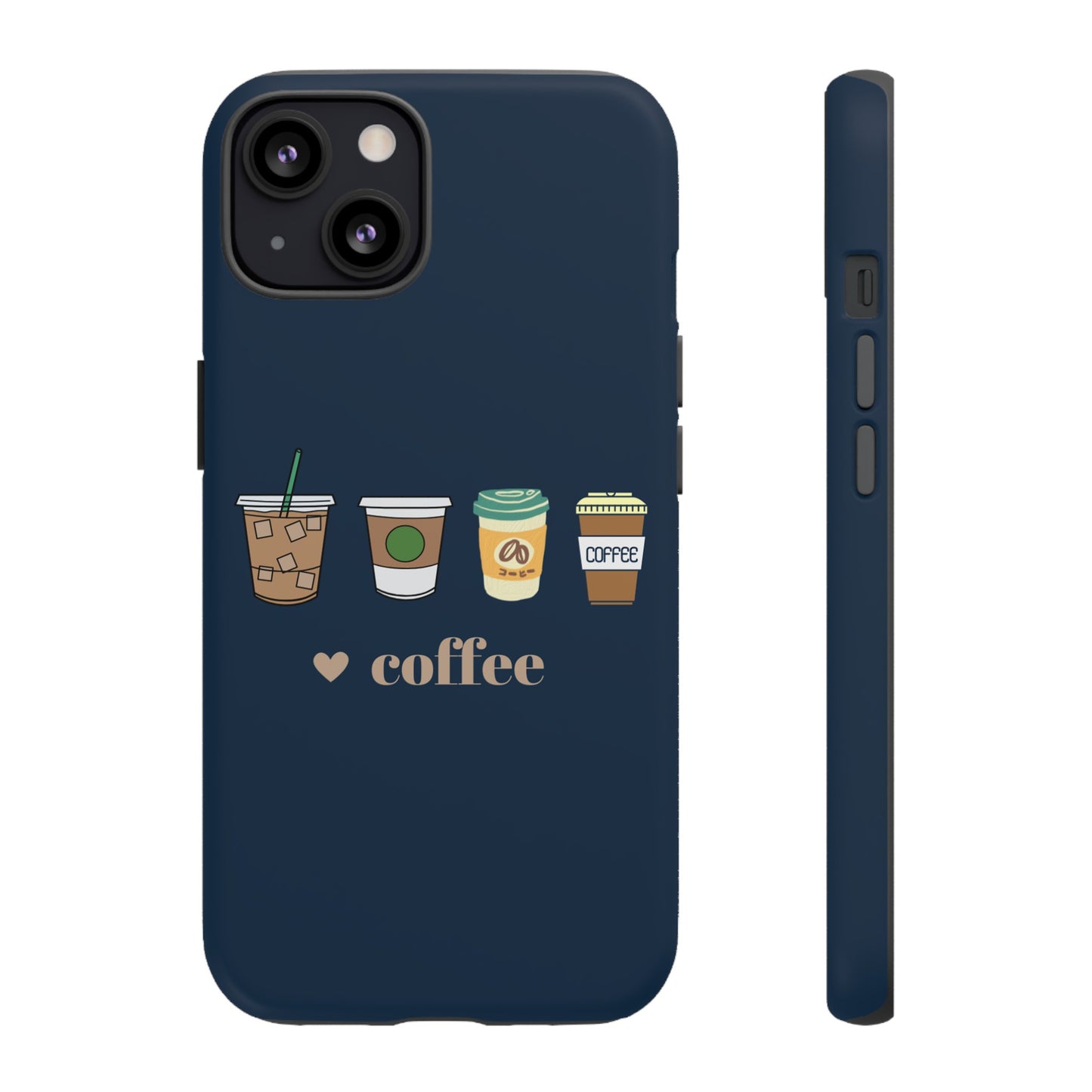 Coffee Wallpaper Phone Case | iPhone 15 Plus/ Pro, 14, 13, 12| Google Pixel 7, Pro, 5| Samsung Galaxy S23 All Major Phone Models