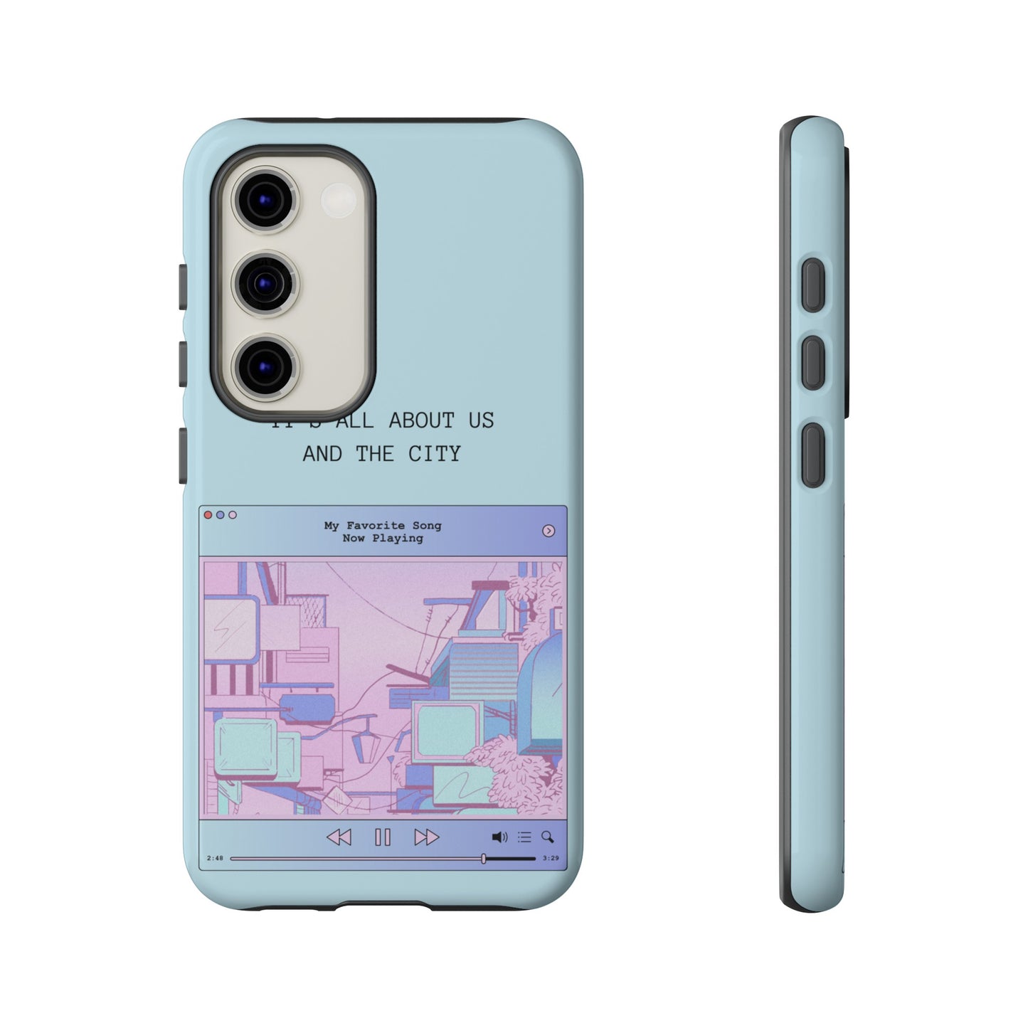 Us And The City Phone Case | iPhone 15 Plus/ Pro, 14, 13, 12| Google Pixel 7, Pro, 5| Samsung Galaxy S23 All Major Phone Models