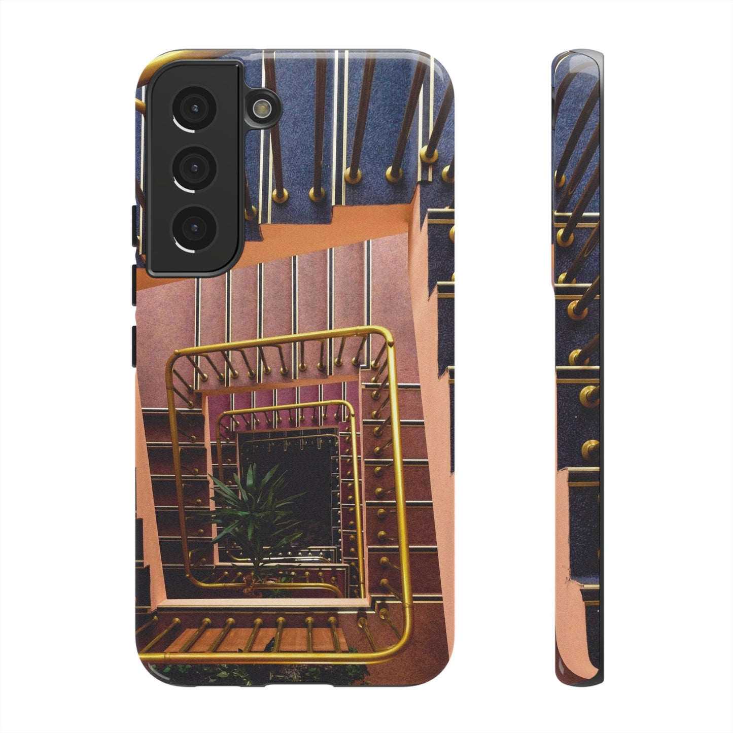 Spiral Staircase Wallpaper Phone Case | iPhone 15 Plus/ Pro, 14, 13, 12| Google Pixel 7, Pro, 5| Samsung Galaxy S23 All Major Phone Models