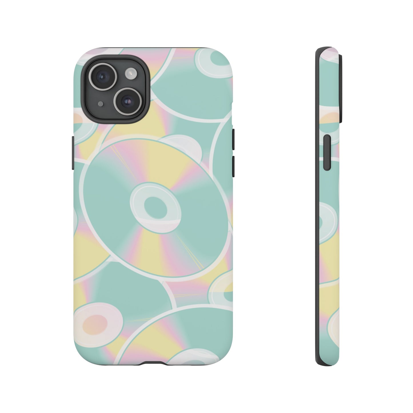 90's CD Wallpaper Phone Case | iPhone 15 Plus/ Pro, 14, 13, 12| Google Pixel 7, Pro, 5| Samsung Galaxy S23 All Major Phone Models