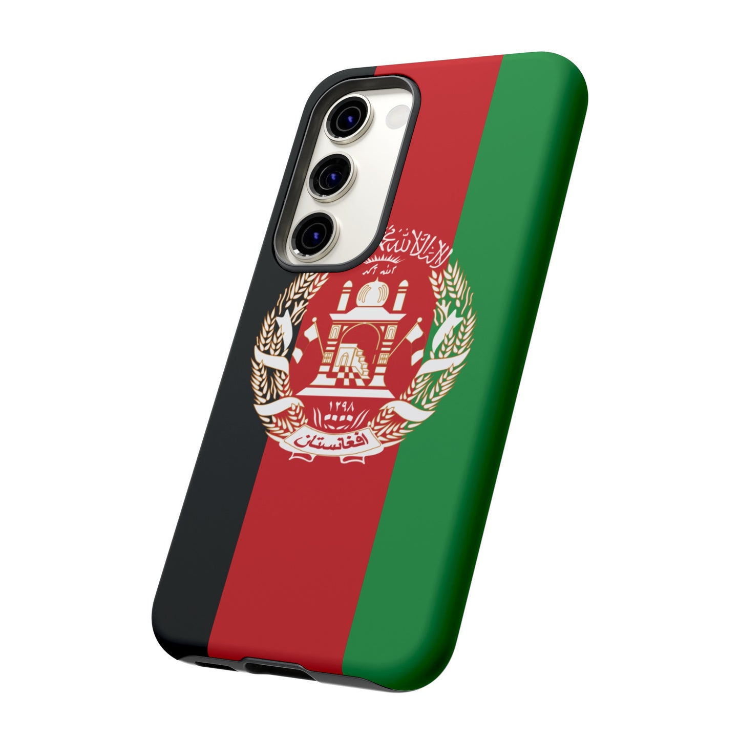 Afganistan Flag Phone Case | iPhone 15 Plus/ Pro, 14, 13, 12| Google Pixel 7, Pro, 5| Samsung Galaxy S23 All Major Phone Models