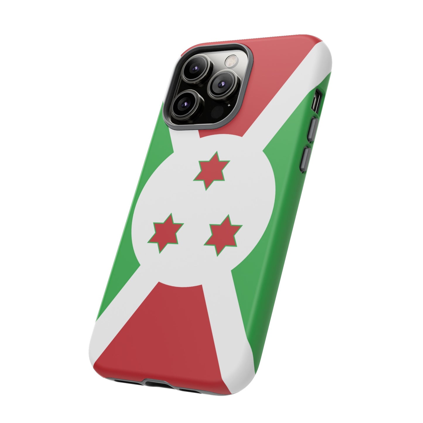 Burundi Flag Phone Case | iPhone 15 Plus/ Pro, 14, 13, 12| Google Pixel 7, Pro, 5| Samsung Galaxy S23 All Major Phone Models