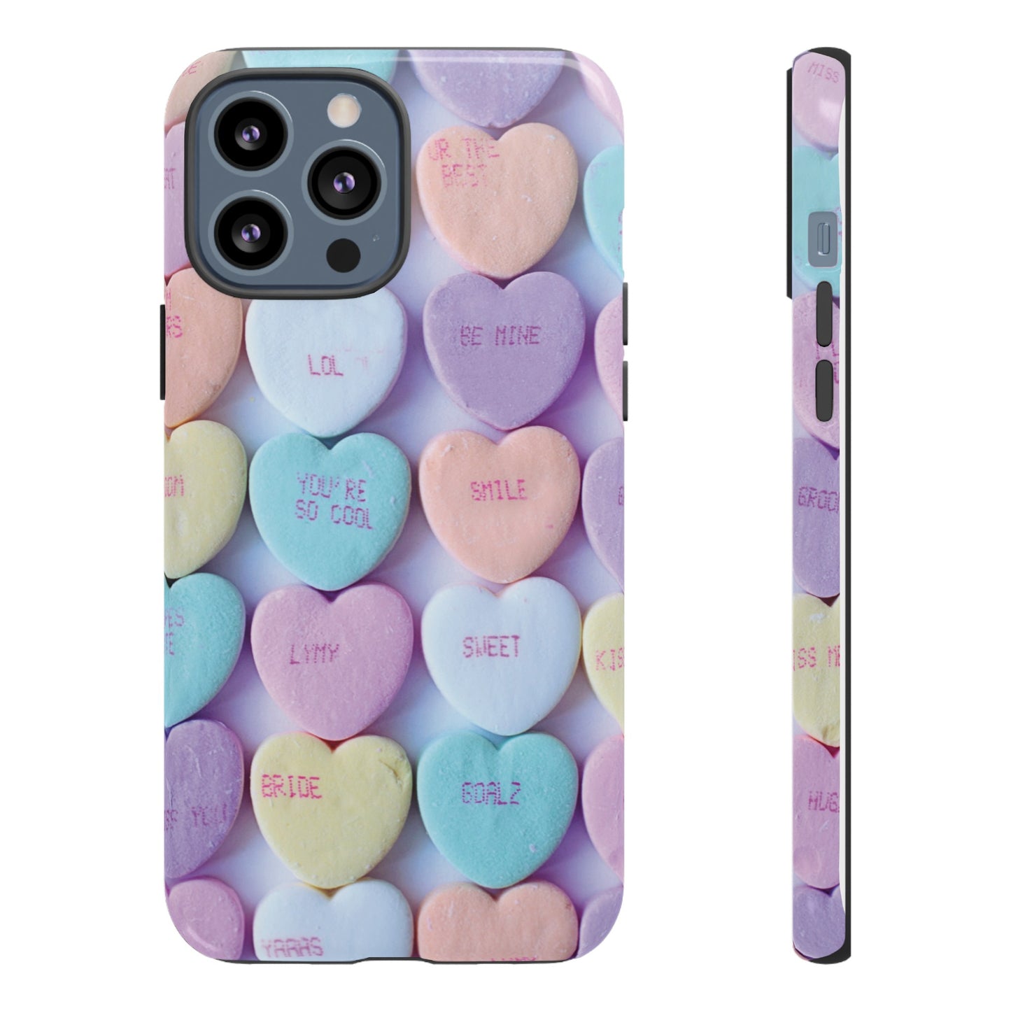 Hearts Valentine's Day Wallpaper Phone Case | iPhone 15 Plus/ Pro, 14, 13, 12| Google Pixel 7, Pro, 5| Samsung Galaxy S23 All Major Phone Models