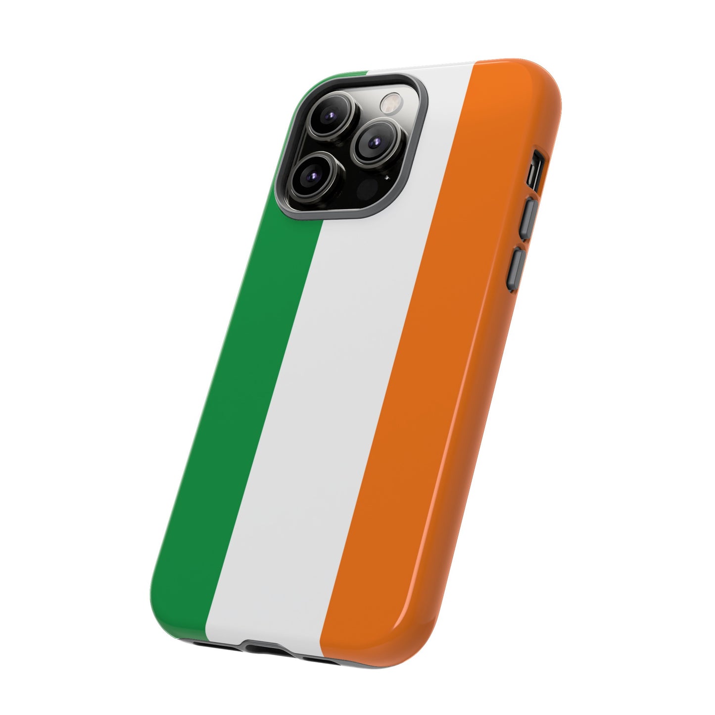 Ireland Flag Phone Case | iPhone 15 Plus/ Pro, 14, 13, 12| Google Pixel 7, Pro, 5| Samsung Galaxy S23 All Major Phone Models