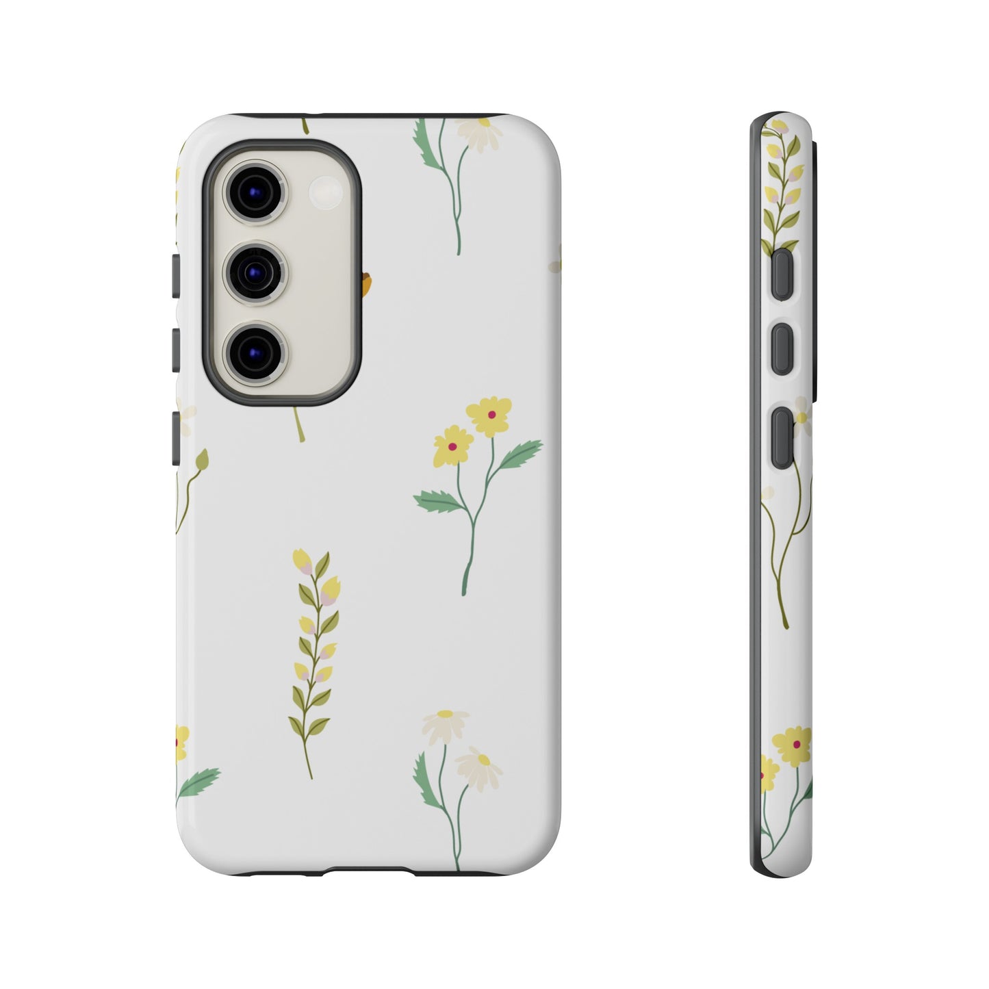 Delicate Floral Wallpaper Phone Case | iPhone 15 Plus/ Pro, 14, 13, 12| Google Pixel 7, Pro, 5| Samsung Galaxy S23 All Major Phone Models