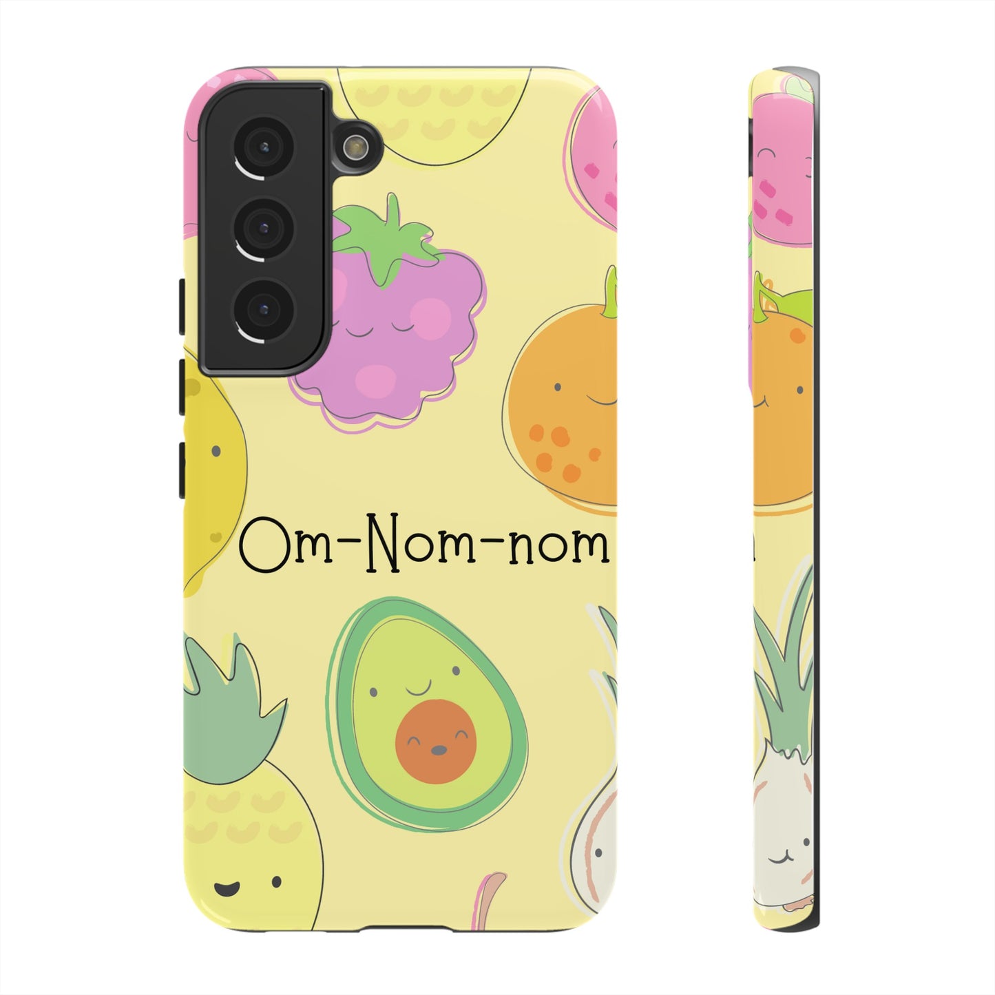 Om-Nom-Nom Phone Case | iPhone 15 Plus/ Pro, 14, 13, 12| Google Pixel 7, Pro, 5| Samsung Galaxy S23 All Major Phone Models