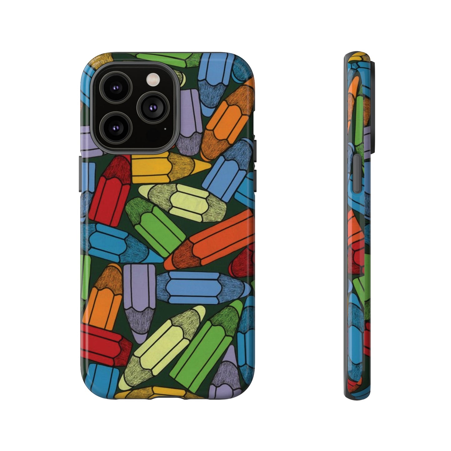 Pencil Wallpaper Phone Case | iPhone 15 Plus/ Pro, 14, 13, 12| Google Pixel 7, Pro, 5| Samsung Galaxy S23 All Major Phone Models