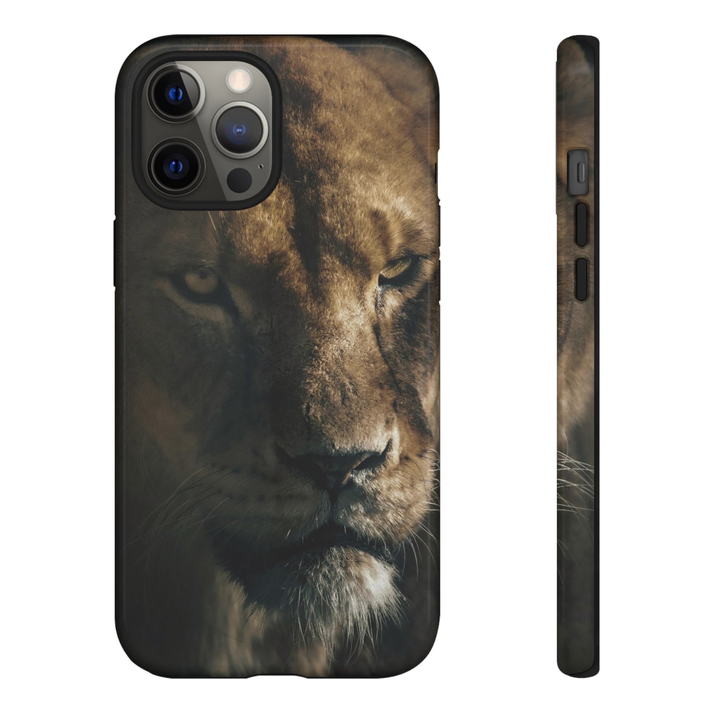 Lion Wallpaper Phone Case | iPhone 15 Plus/ Pro, 14, 13, 12| Google Pixel 7, Pro, 5| Samsung Galaxy S23 All Major Phone Models