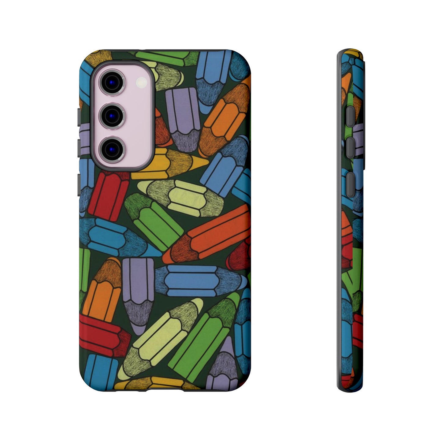 Pencil Wallpaper Phone Case | iPhone 15 Plus/ Pro, 14, 13, 12| Google Pixel 7, Pro, 5| Samsung Galaxy S23 All Major Phone Models