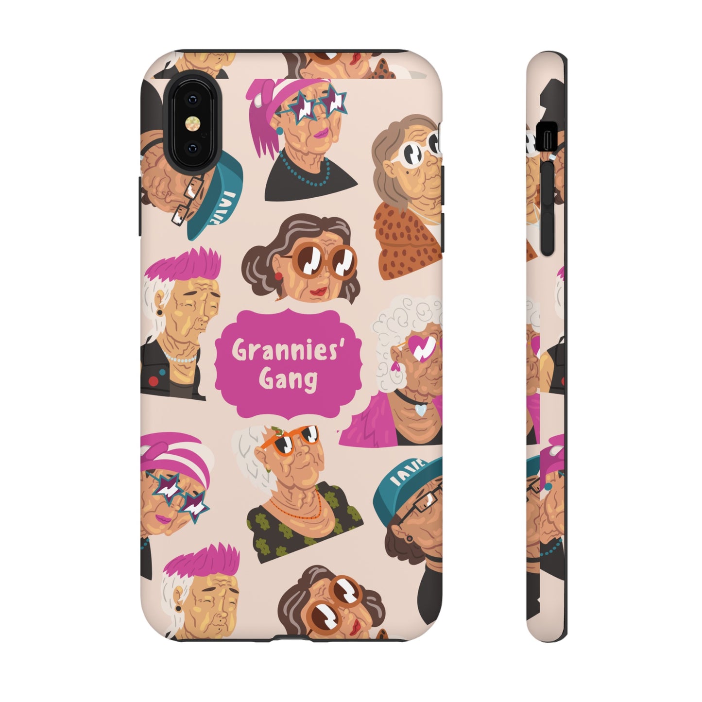 Grannies' Gang Wallpaper Phone Case | iPhone 15 Plus/ Pro, 14, 13, 12| Google Pixel 7, Pro, 5| Samsung Galaxy S23 All Major Phone Models