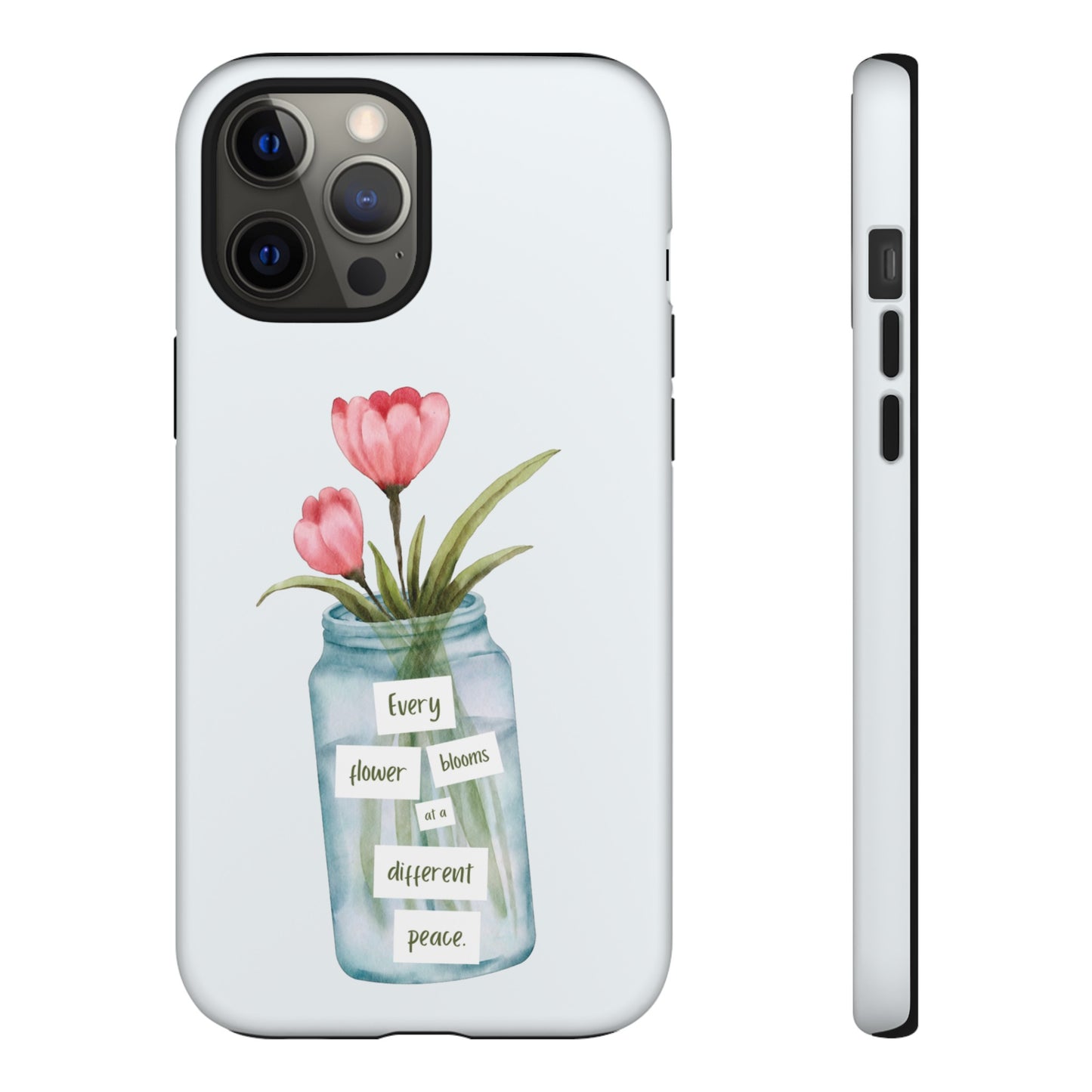 Flowers in a Jar Wallpaper Phone Case | iPhone 15 Plus/ Pro, 14, 13, 12| Google Pixel 7, Pro, 5| Samsung Galaxy S23 All Major Phone Models