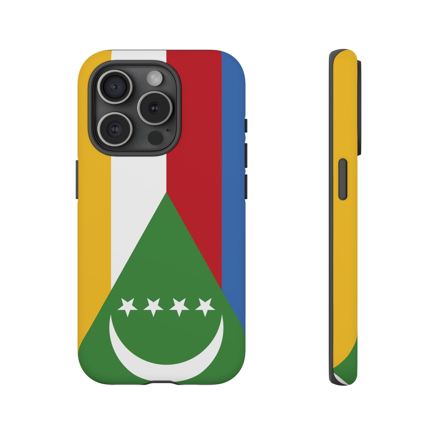 Comoros Flag Phone Case | iPhone 15 Plus/ Pro, 14, 13, 12| Google Pixel 7, Pro, 5| Samsung Galaxy S23 All Major Phone Models