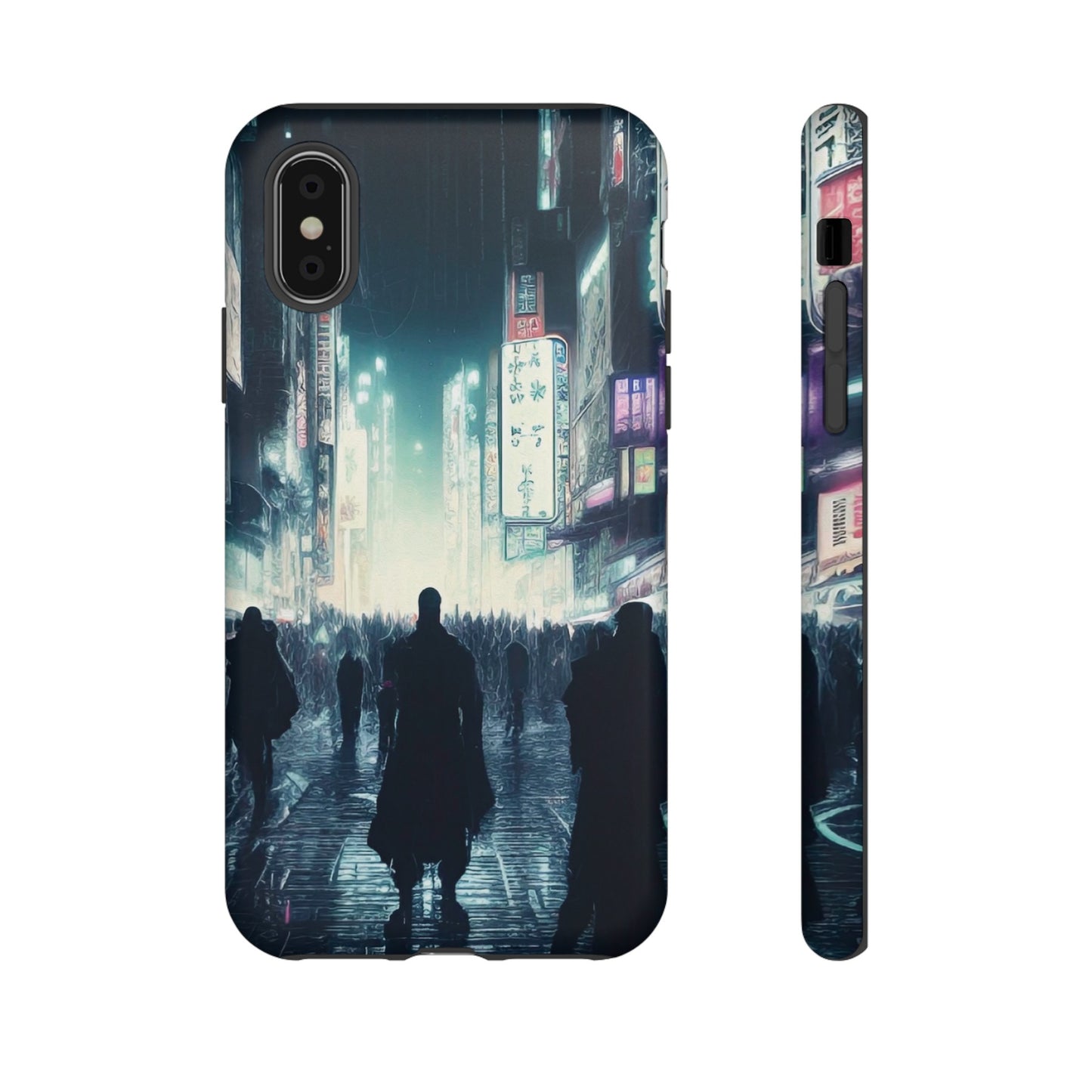 Strangers in the City Wallpaper Phone Case | iPhone 15 Plus/ Pro, 14, 13, 12| Google Pixel 7, Pro, 5| Samsung Galaxy S23 All Major Phone Models