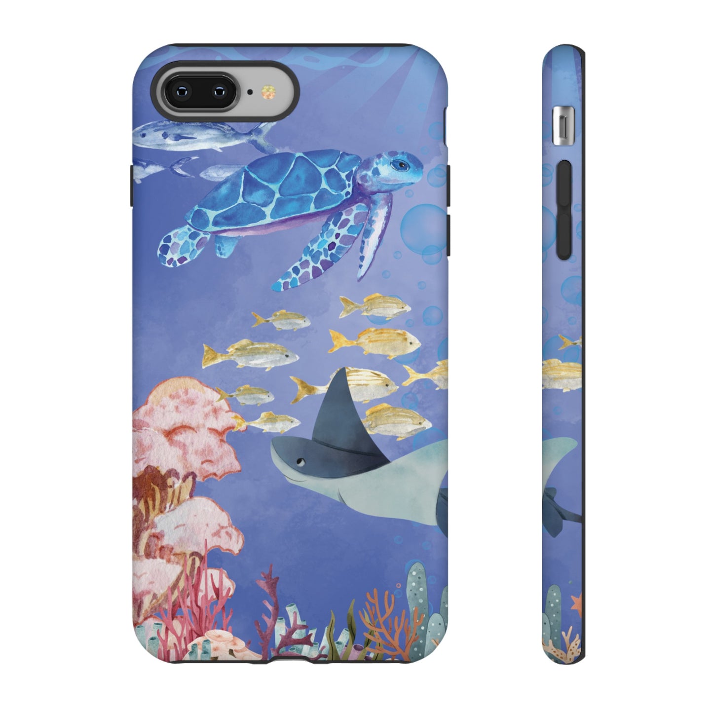 Underwater Scene Wallpaper Phone Case | iPhone 15 Plus/ Pro, 14, 13, 12| Google Pixel 7, Pro, 5| Samsung Galaxy S23 All Major Phone Models