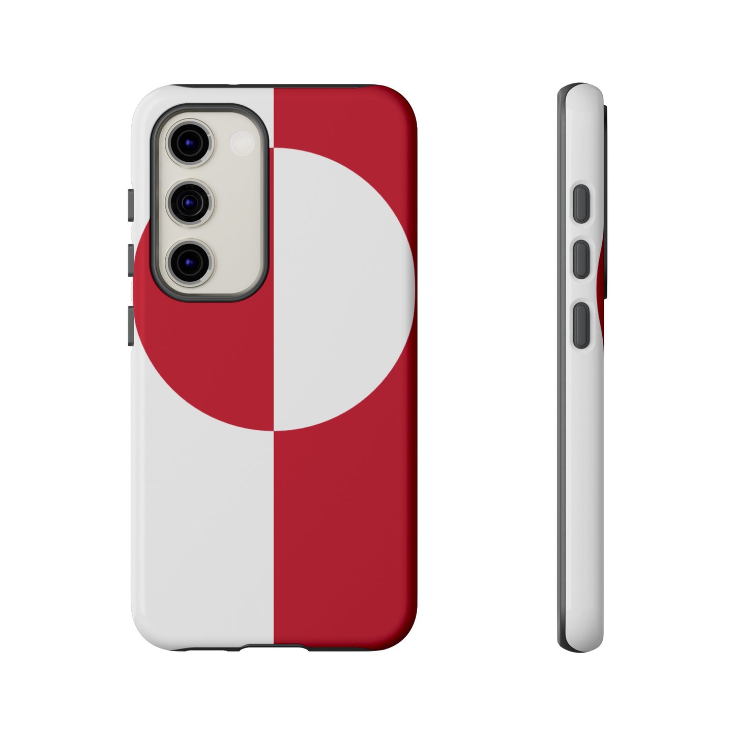 Greenland (Denmark) Flag Phone Case | iPhone 15 Plus/ Pro, 14, 13, 12| Google Pixel 7, Pro, 5| Samsung Galaxy S23 All Major Phone Models