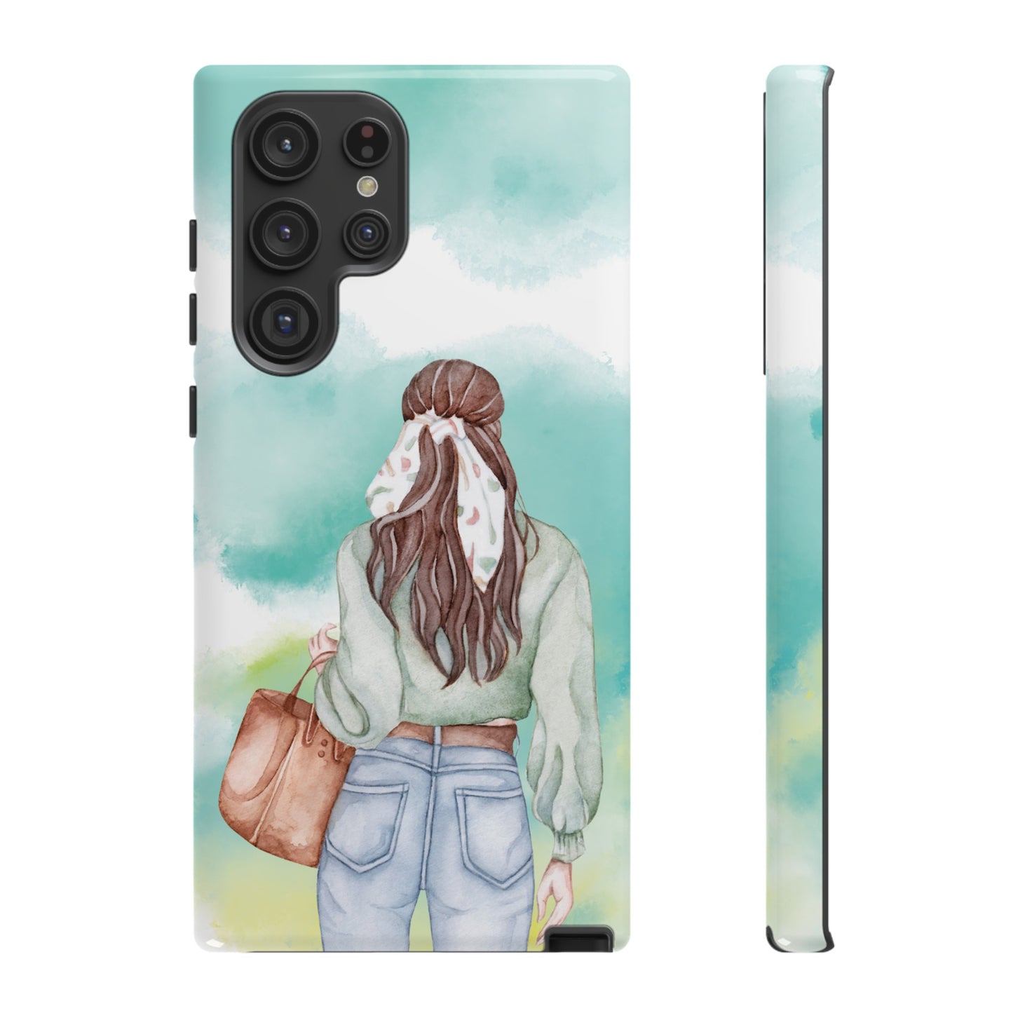 Girl Wallpaper Phone Case | iPhone 15 Plus/ Pro, 14, 13, 12| Google Pixel 7, Pro, 5| Samsung Galaxy S23 All Major Phone Models