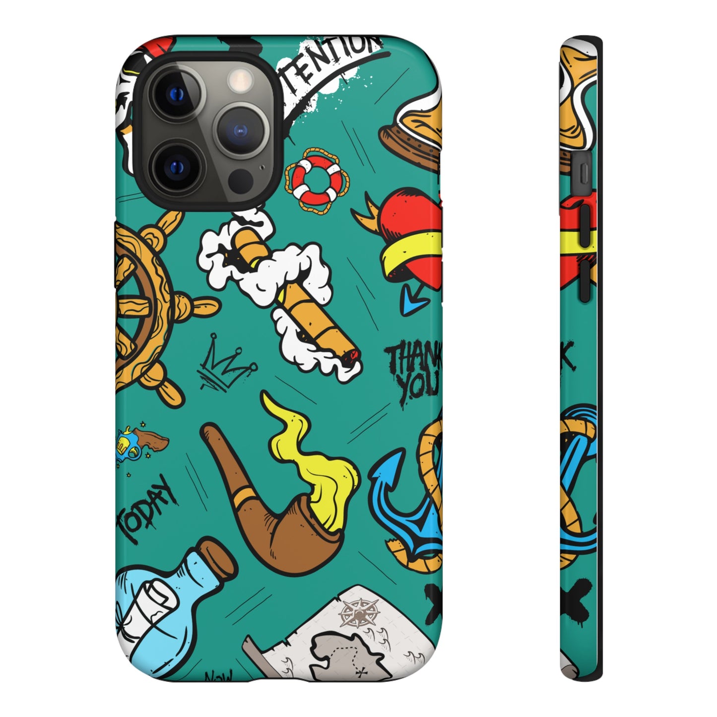 Pirate Wallpaper Phone Case | iPhone 15 Plus/ Pro, 14, 13, 12| Google Pixel 7, Pro, 5| Samsung Galaxy S23 All Major Phone Models