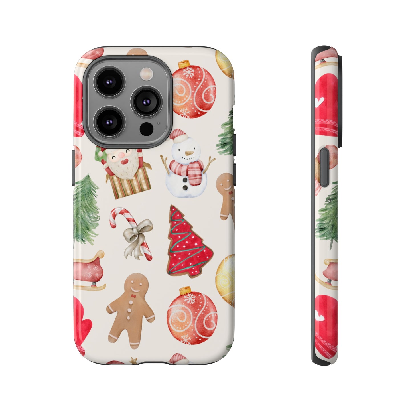 Collage Christmas Wallpaper Phone Case | iPhone 15 Plus/ Pro, 14, 13, 12| Google Pixel 7, Pro, 5| Samsung Galaxy S23 All Major Phone Models