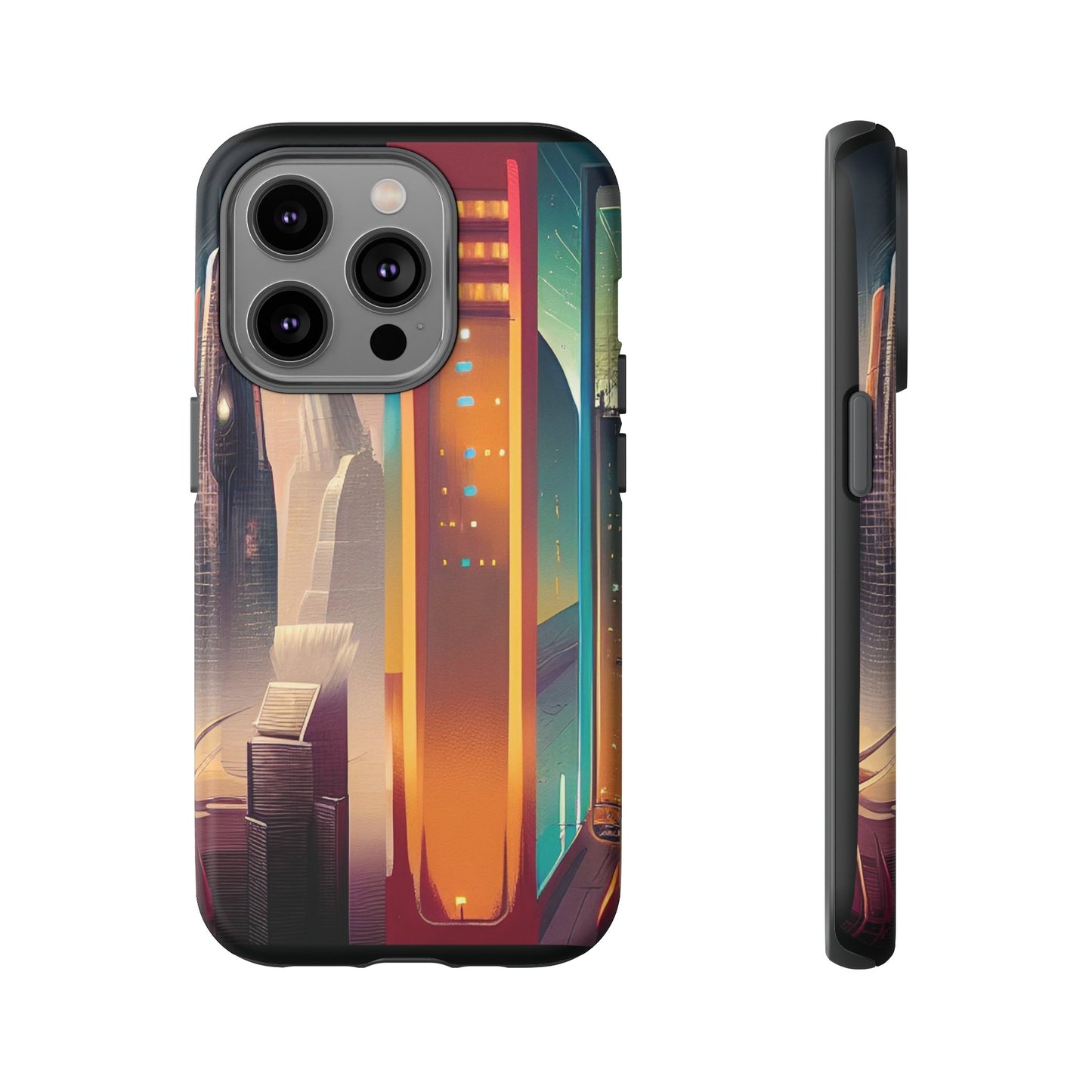 Sci-Fi  Buildings Wallpaper Phone Case | iPhone 15 Plus/ Pro, 14, 13, 12| Google Pixel 7, Pro, 5| Samsung Galaxy S23 All Major Phone Models