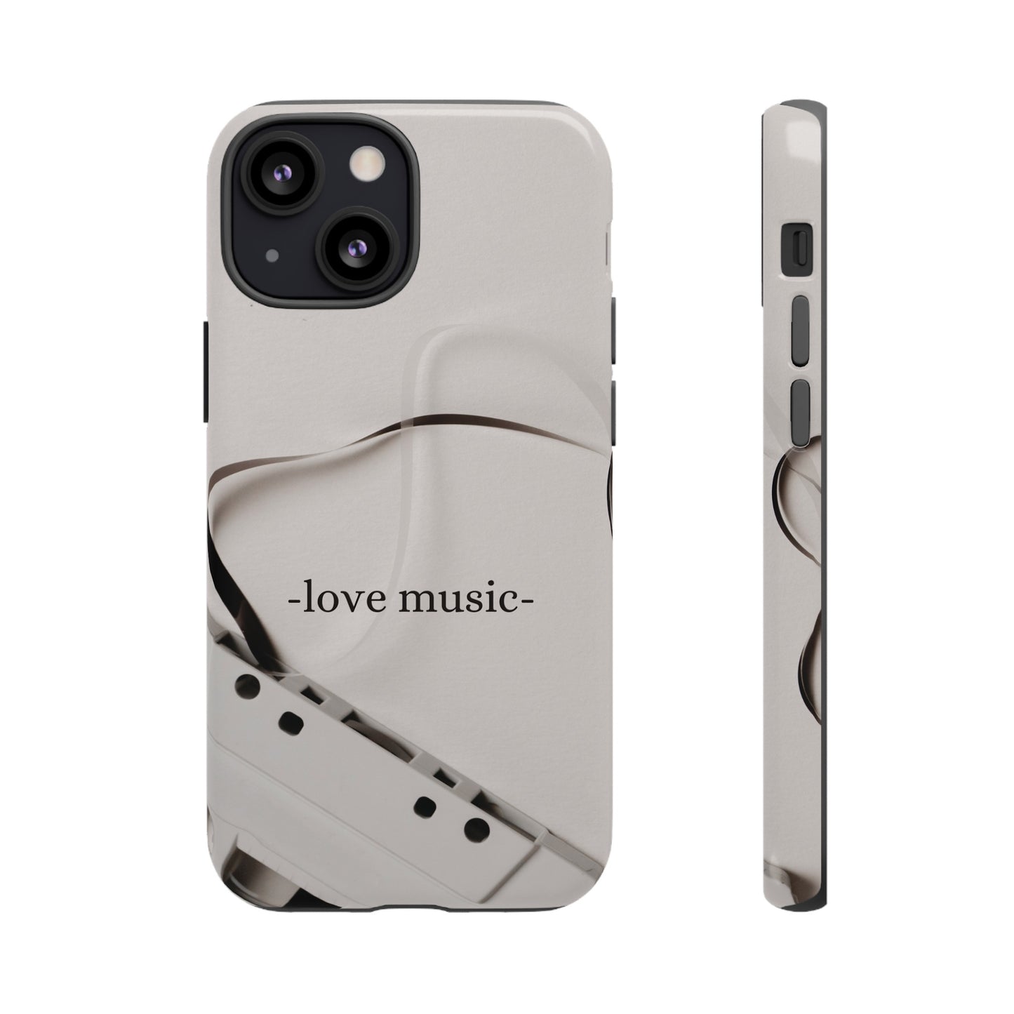 Love Music Wallpaper Phone Case | iPhone 15 Plus/ Pro, 14, 13, 12| Google Pixel 7, Pro, 5| Samsung Galaxy S23 All Major Phone Models