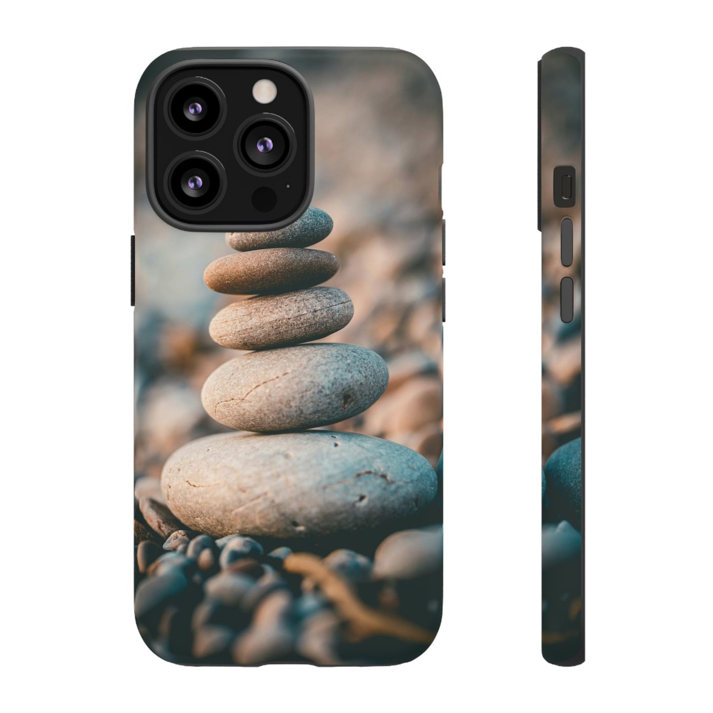 Rock Stack Wallpaper Phone Case | iPhone 15 Plus/ Pro, 14, 13, 12| Google Pixel 7, Pro, 5| Samsung Galaxy S23 All Major Phone Models