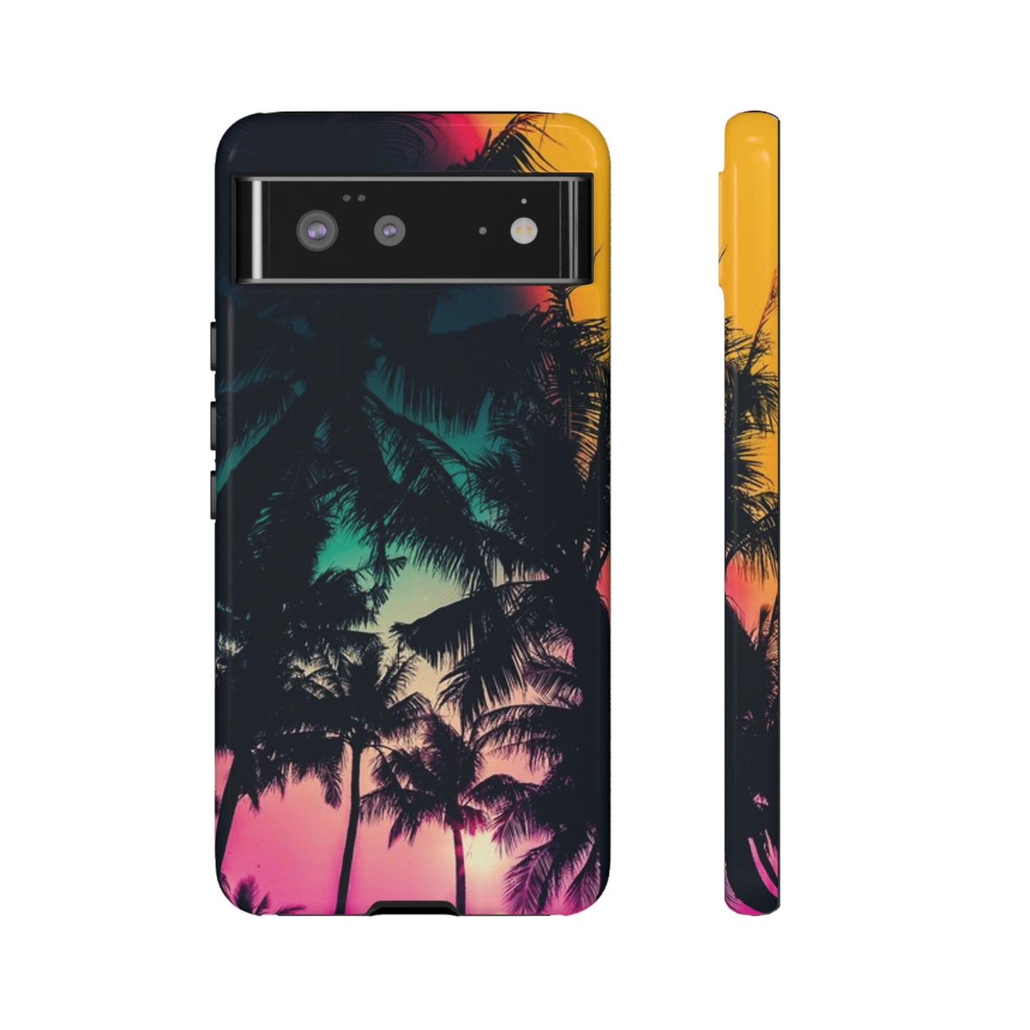 Palm Trees Wallpaper Phone Case | iPhone 15 Plus/ Pro, 14, 13, 12| Google Pixel 7, Pro, 5| Samsung Galaxy S23 All Major Phone Models