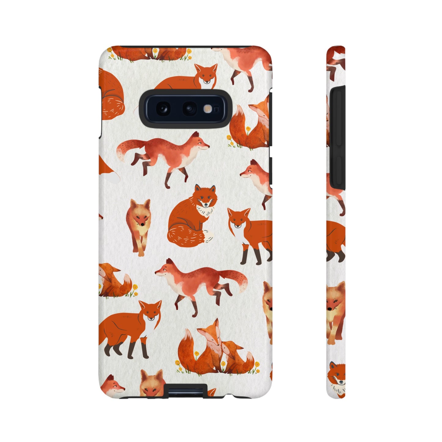 Foxes Wallpaper Phone Case | iPhone 15 Plus/ Pro, 14, 13, 12| Google Pixel 7, Pro, 5| Samsung Galaxy S23 All Major Phone Models