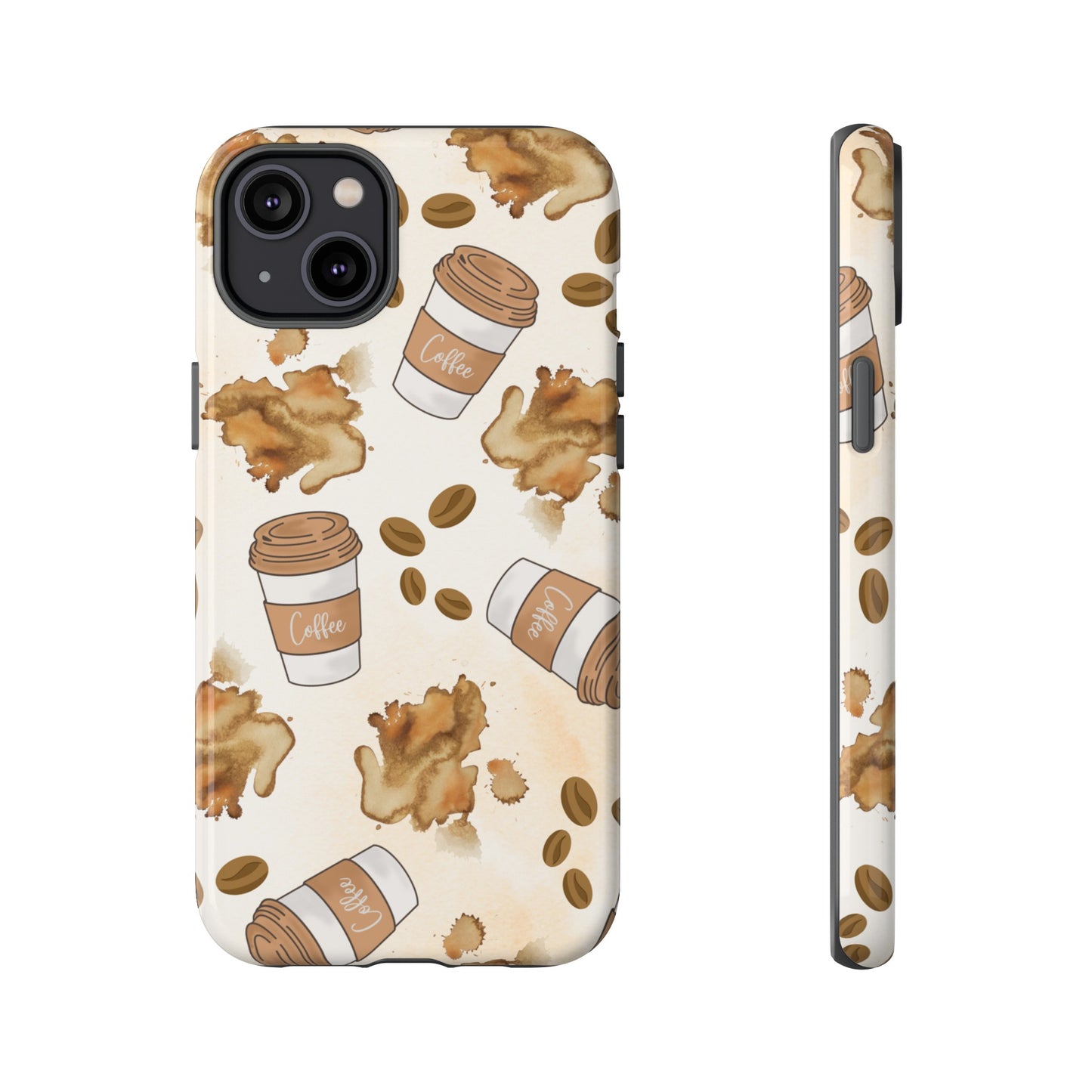 Coffee Wallpaper Phone Case | iPhone 15 Plus/ Pro, 14, 13, 12| Google Pixel 7, Pro, 5| Samsung Galaxy S23 All Major Phone Models