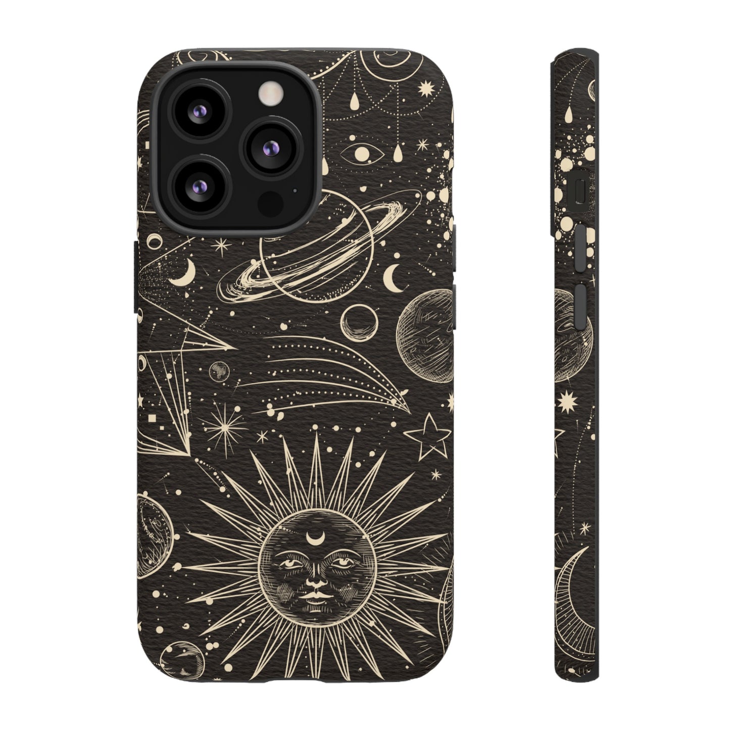 Golden Universe Wallpaper Phone Case | iPhone 15 Plus/ Pro, 14, 13, 12| Google Pixel 7, Pro, 5| Samsung Galaxy S23 All Major Phone Models