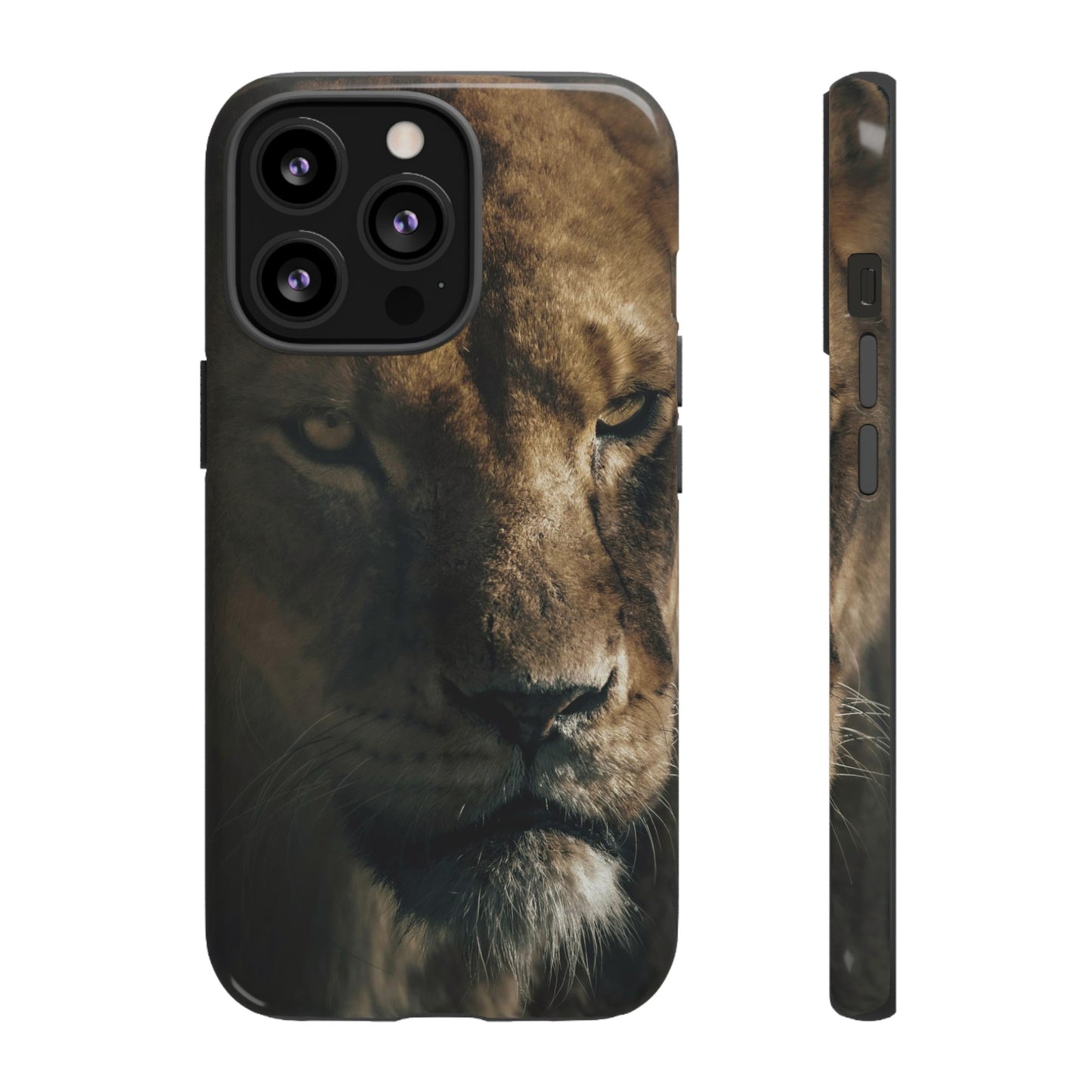 Lion Wallpaper Phone Case | iPhone 15 Plus/ Pro, 14, 13, 12| Google Pixel 7, Pro, 5| Samsung Galaxy S23 All Major Phone Models