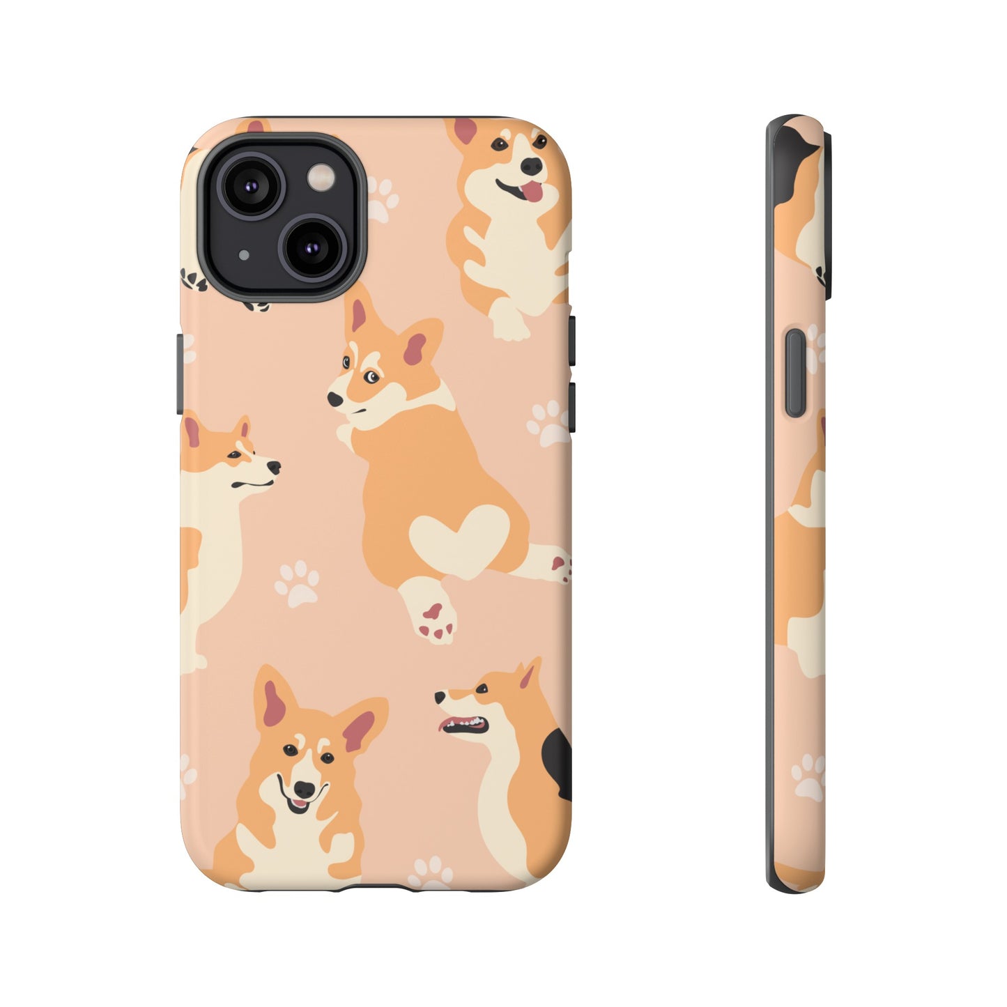 Corgi Wallpaper Phone Case | iPhone 15 Plus/ Pro, 14, 13, 12| Google Pixel 7, Pro, 5| Samsung Galaxy S23 All Major Phone Models