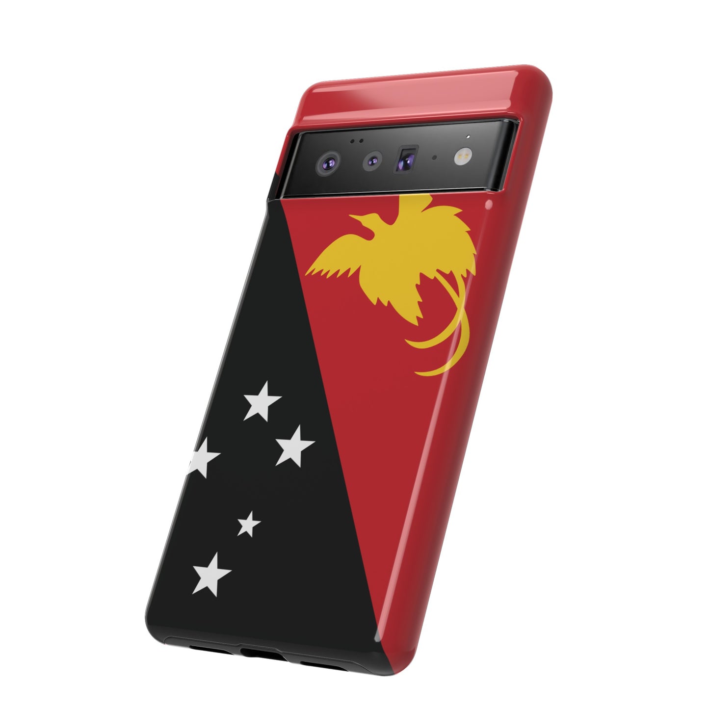 Papa New Guinea Flag Phone Case | iPhone 15 Plus/ Pro, 14, 13, 12| Google Pixel 7, Pro, 5| Samsung Galaxy S23 All Major Phone Models