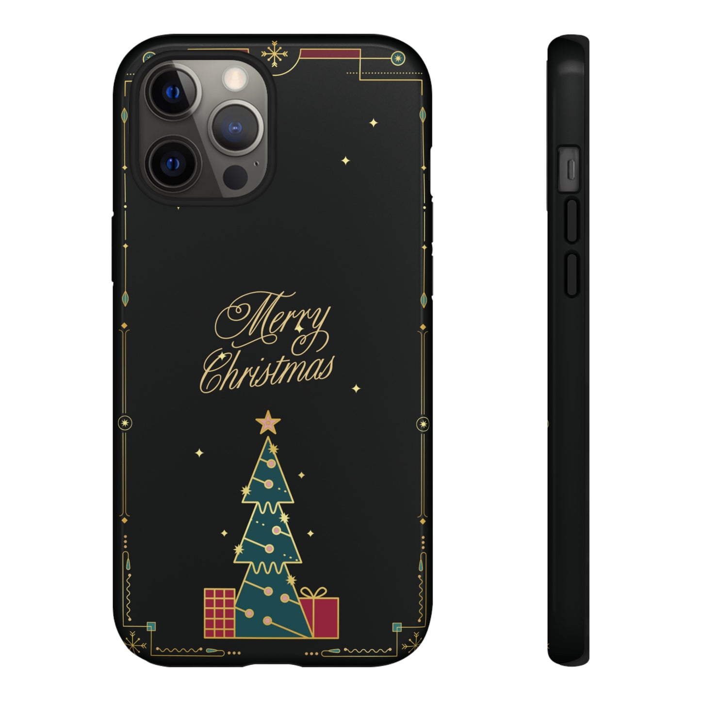 Christmas Tree Wallpaper Phone Case | iPhone 15 Plus/ Pro, 14, 13, 12| Google Pixel 7, Pro, 5| Samsung Galaxy S23 All Major Phone Models