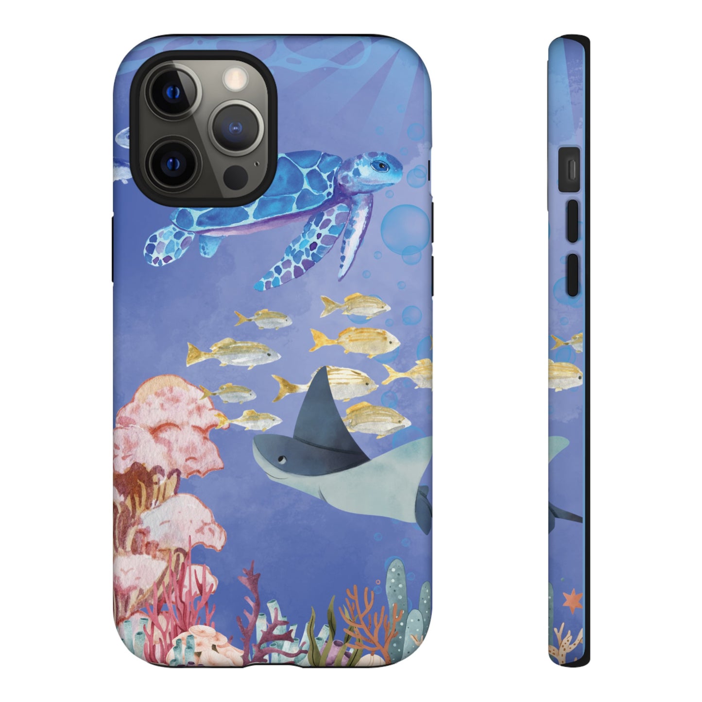 Underwater Scene Wallpaper Phone Case | iPhone 15 Plus/ Pro, 14, 13, 12| Google Pixel 7, Pro, 5| Samsung Galaxy S23 All Major Phone Models