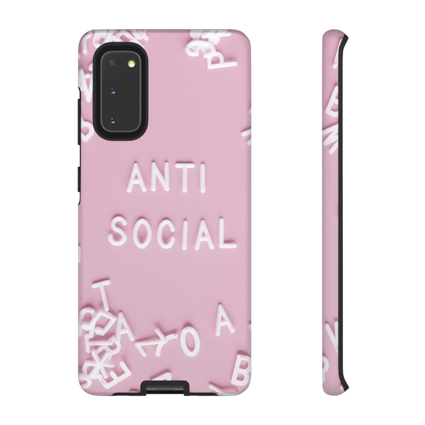 Anti Social Phone Case | iPhone 15 Plus/ Pro, 14, 13, 12| Google Pixel 7, Pro, 5| Samsung Galaxy S23 All Major Phone Models