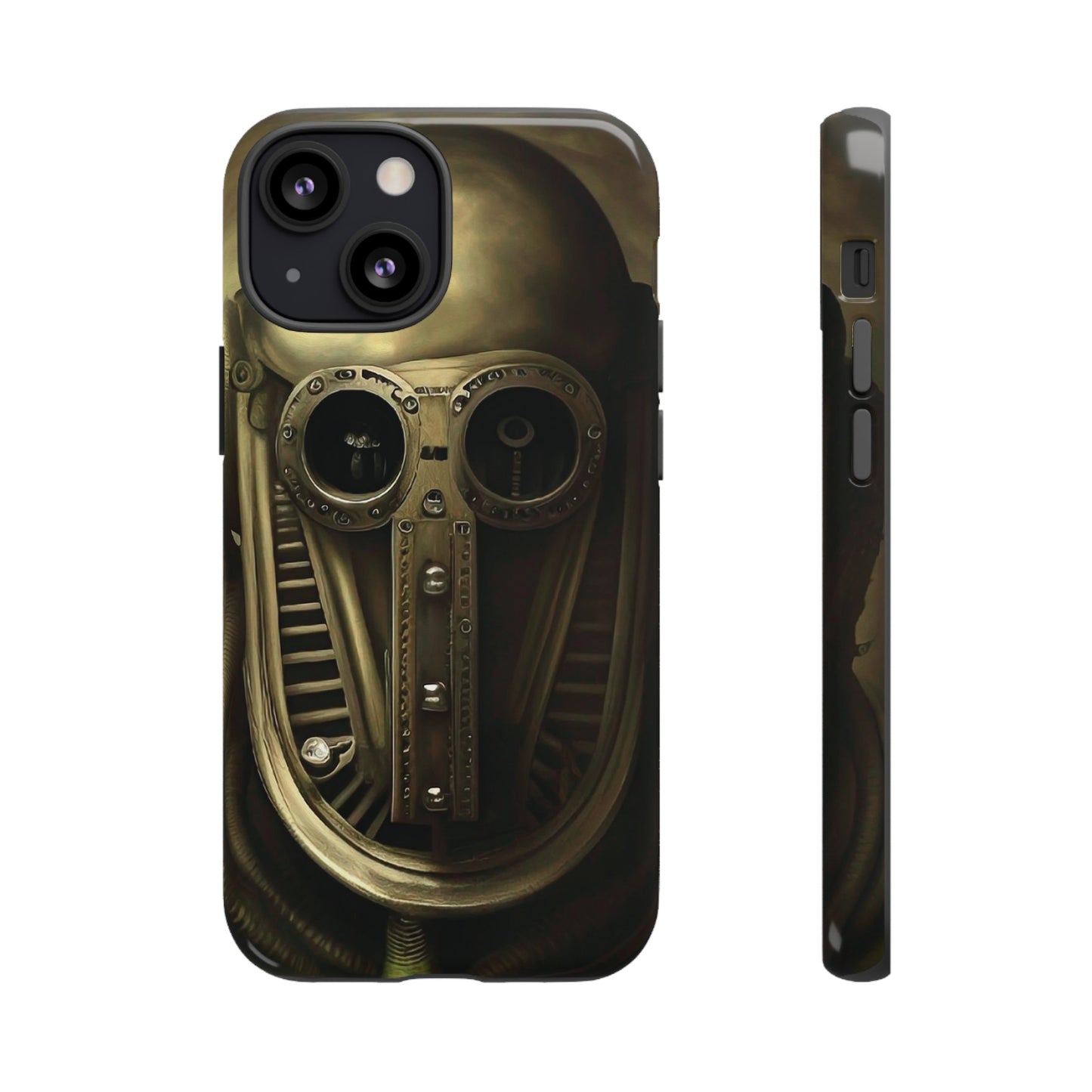 Sci-Fi Helmet Wallpaper Phone Case | iPhone 15 Plus/ Pro, 14, 13, 12| Google Pixel 7, Pro, 5| Samsung Galaxy S23 All Major Phone Models