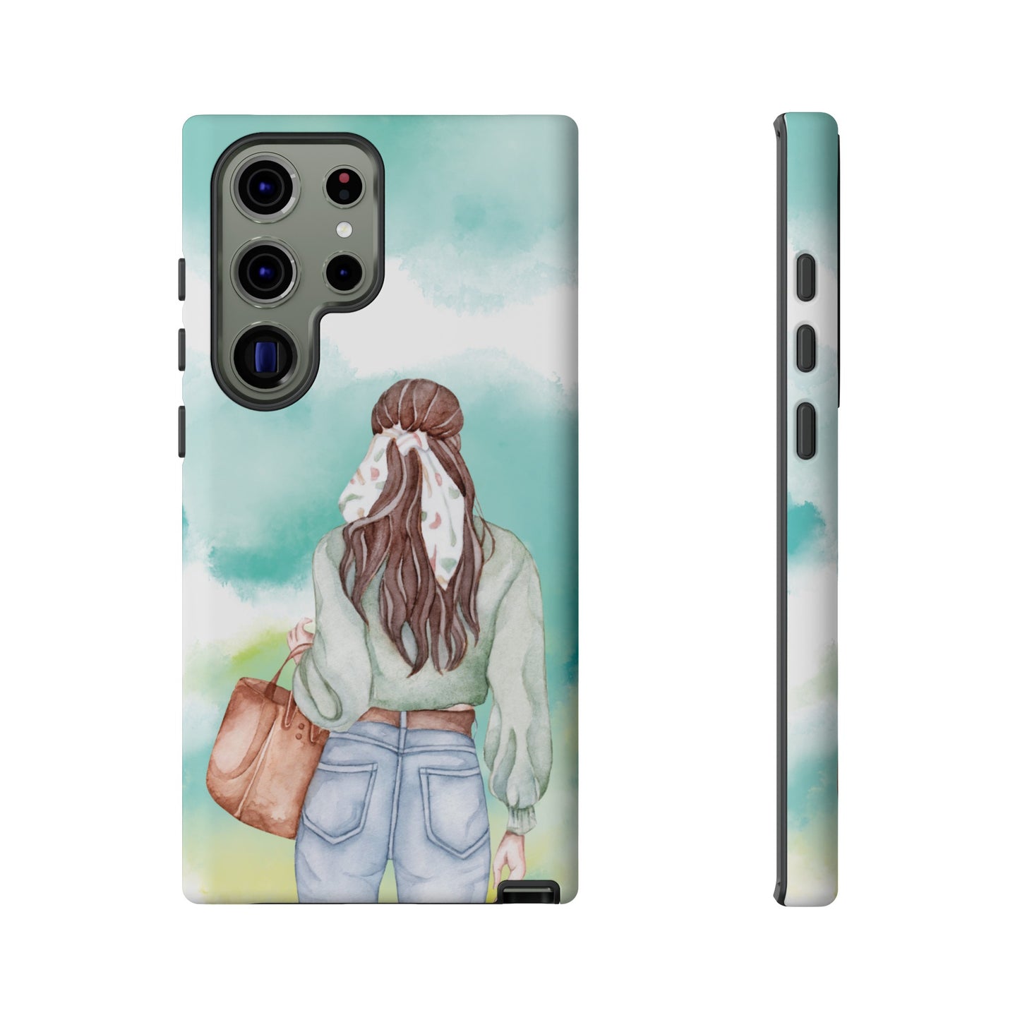 Girl Wallpaper Phone Case | iPhone 15 Plus/ Pro, 14, 13, 12| Google Pixel 7, Pro, 5| Samsung Galaxy S23 All Major Phone Models