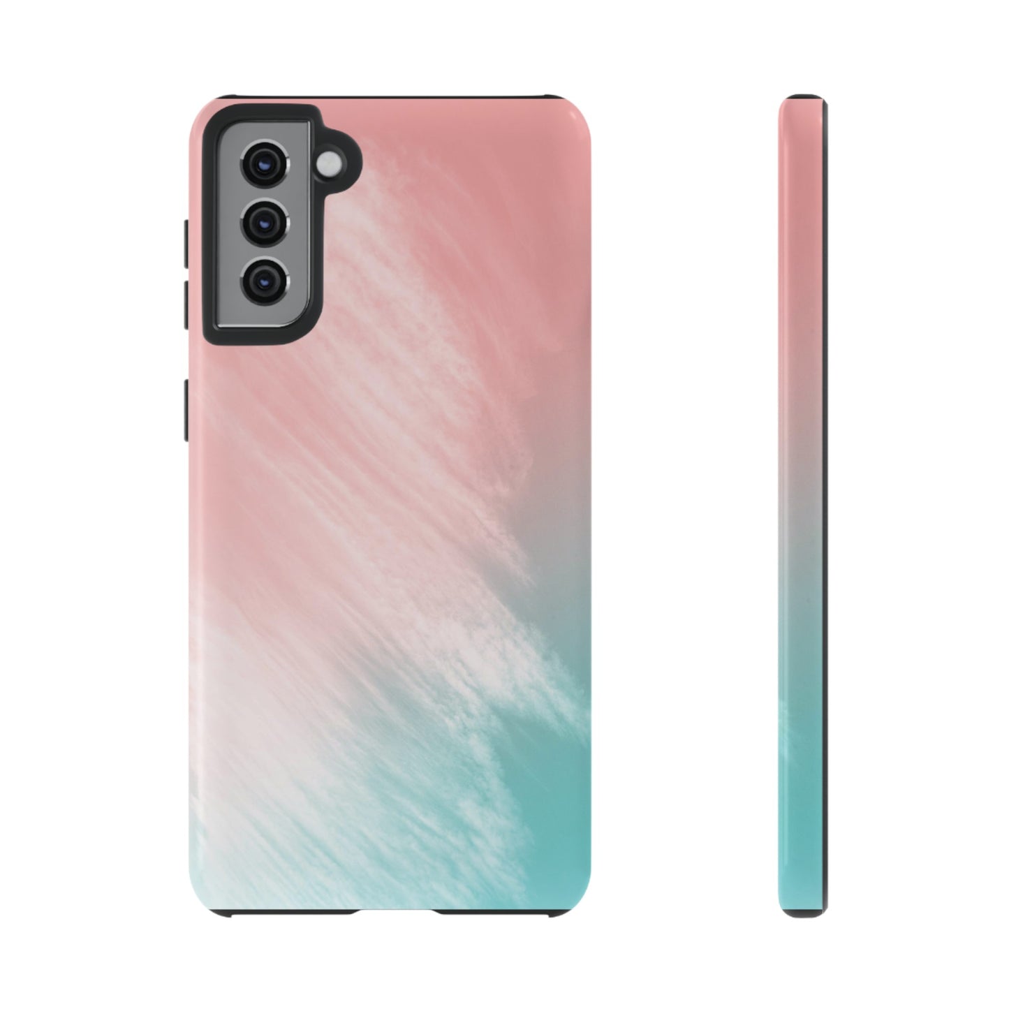 Soft Pink And Blue Wallpaper Phone Case | iPhone 15 Plus/ Pro, 14, 13, 12| Google Pixel 7, Pro, 5| Samsung Galaxy S23 All Major Phone Models