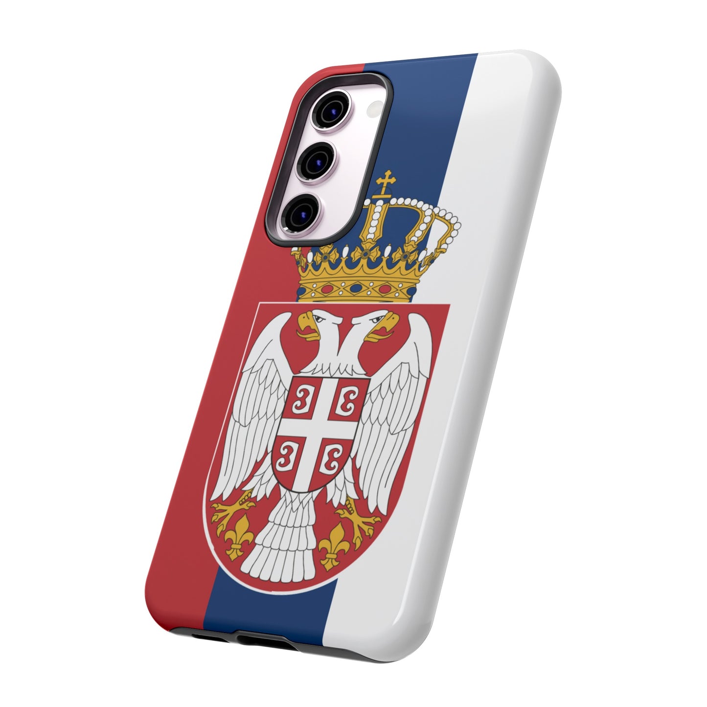 Serbia Flag Phone Case | iPhone 15 Plus/ Pro, 14, 13, 12| Google Pixel 7, Pro, 5| Samsung Galaxy S23 All Major Phone Models