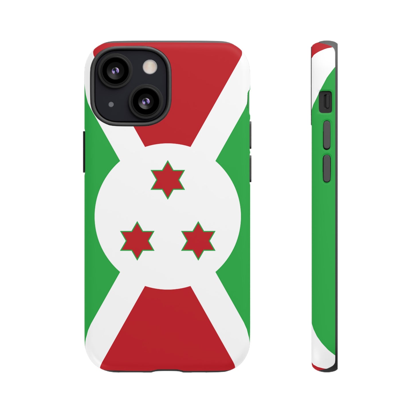 Burundi Flag Phone Case | iPhone 15 Plus/ Pro, 14, 13, 12| Google Pixel 7, Pro, 5| Samsung Galaxy S23 All Major Phone Models