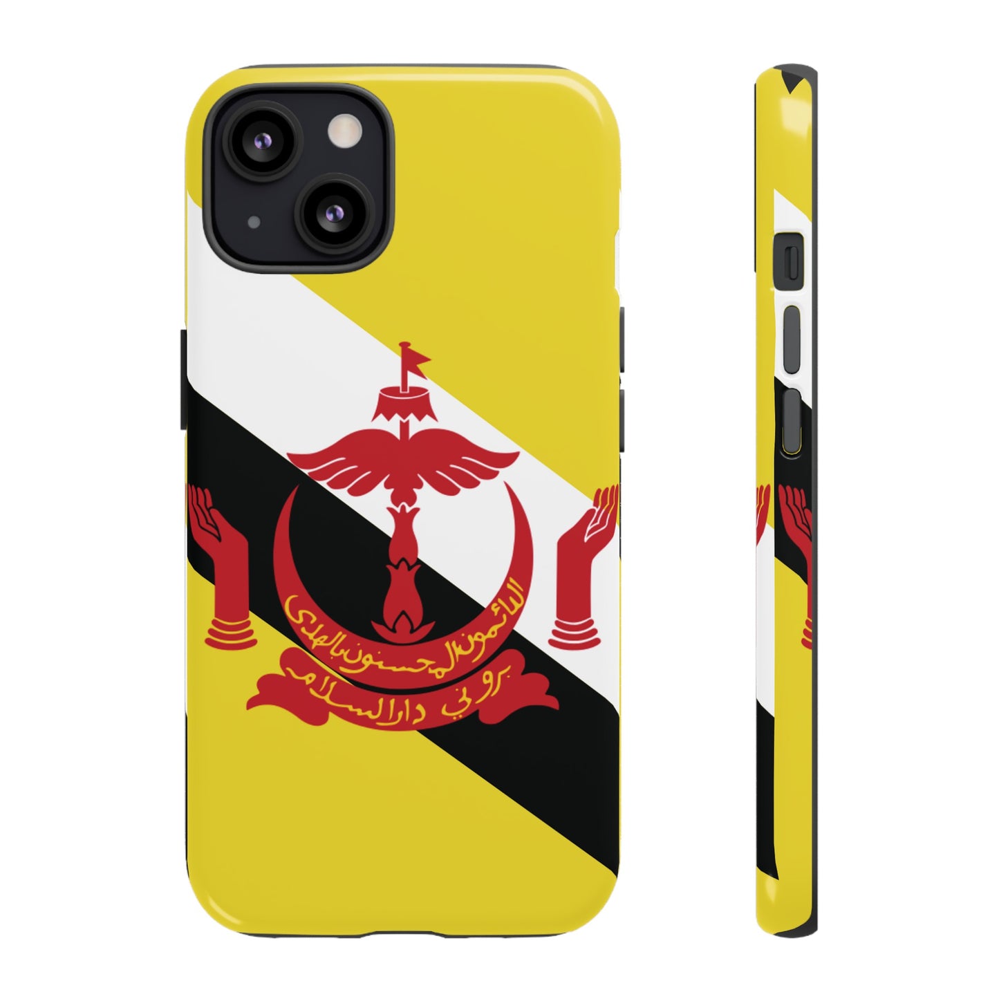 Brunei Flag Phone Case | iPhone 15 Plus/ Pro, 14, 13, 12| Google Pixel 7, Pro, 5| Samsung Galaxy S23 All Major Phone Models