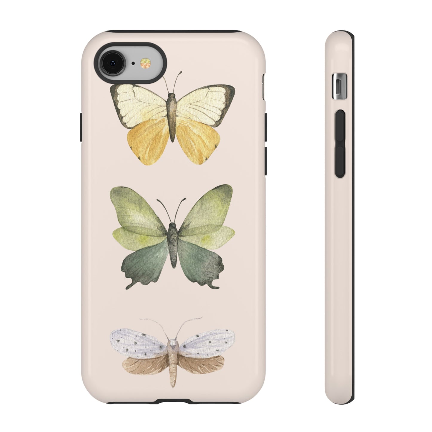 Three Butterflies Wallpaper Phone Case | iPhone 15 Plus/ Pro, 14, 13, 12| Google Pixel 7, Pro, 5| Samsung Galaxy S23 All Major Phone Models