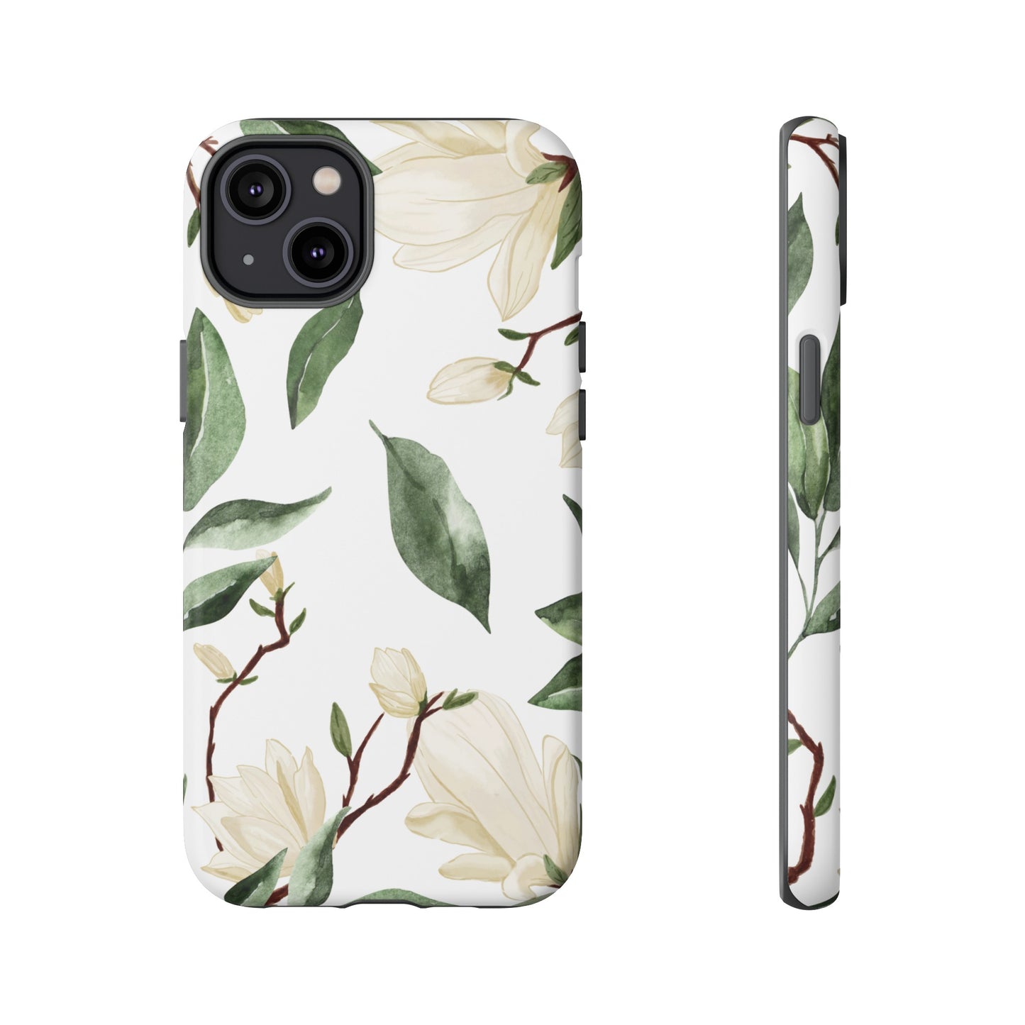 Light Floral Wallpaper Phone Case | iPhone 15 Plus/ Pro, 14, 13, 12| Google Pixel 7, Pro, 5| Samsung Galaxy S23 All Major Phone Models