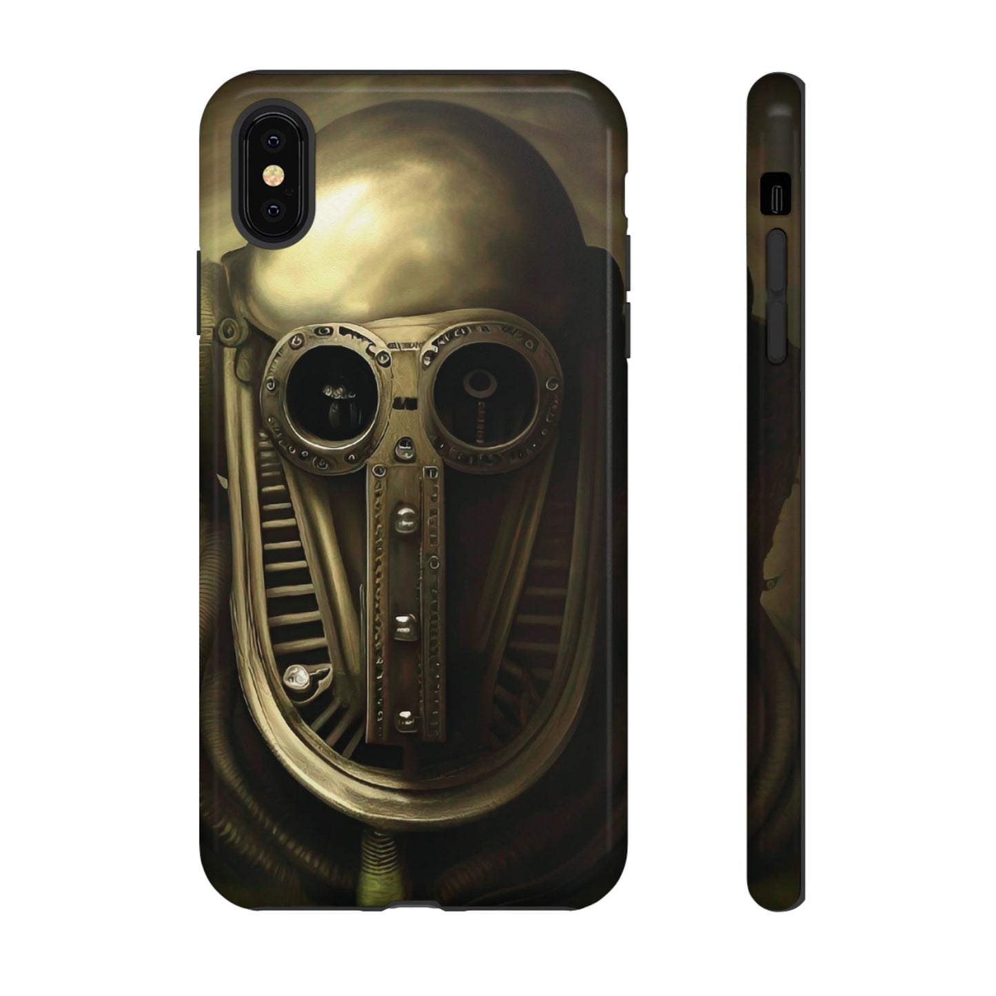 Sci-Fi Helmet Wallpaper Phone Case | iPhone 15 Plus/ Pro, 14, 13, 12| Google Pixel 7, Pro, 5| Samsung Galaxy S23 All Major Phone Models