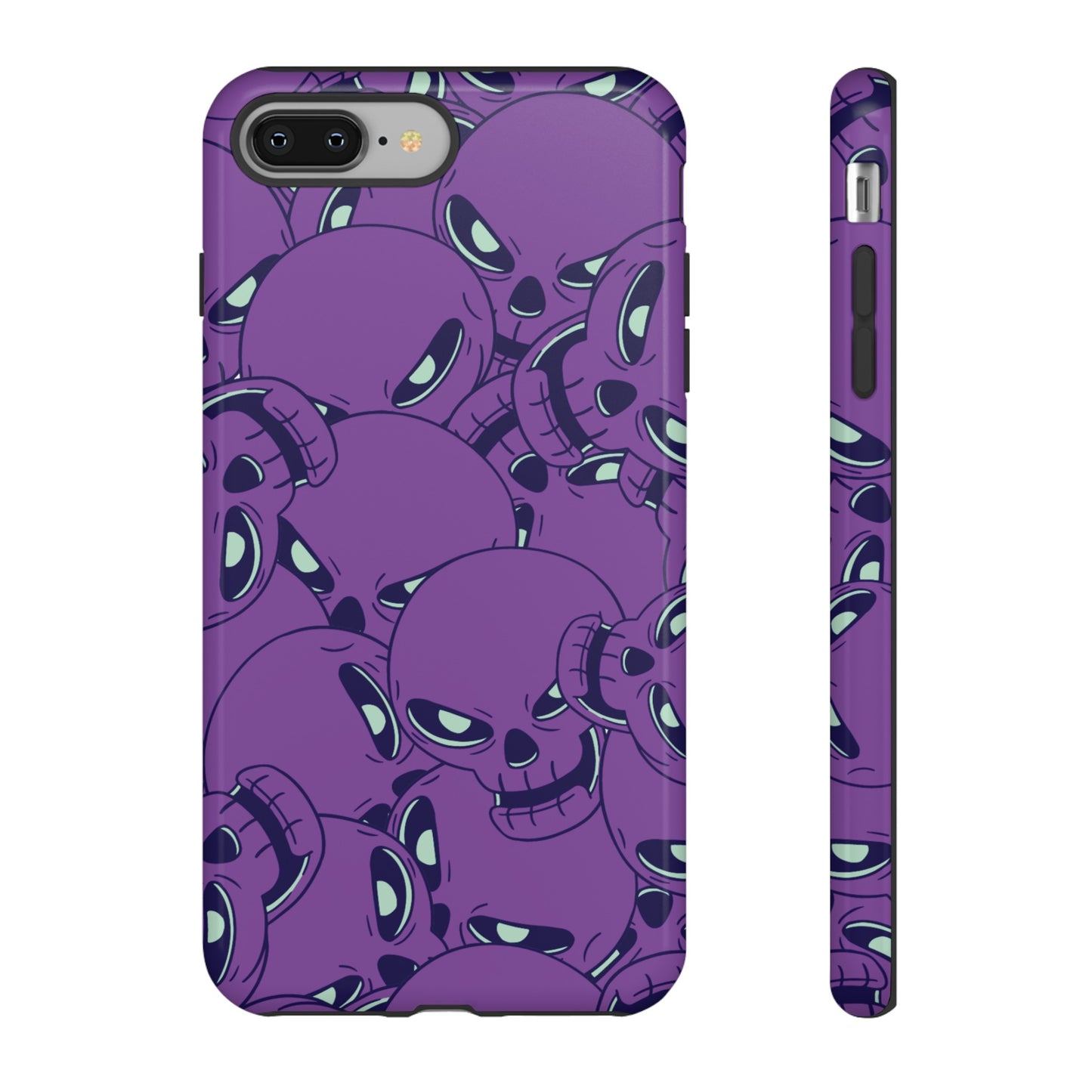 Glowing Skulls Wallpaper Phone Case | iPhone 15 Plus/ Pro, 14, 13, 12| Google Pixel 7, Pro, 5| Samsung Galaxy S23 All Major Phone Models