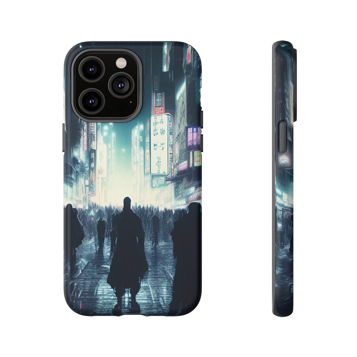 Strangers in the City Wallpaper Phone Case | iPhone 15 Plus/ Pro, 14, 13, 12| Google Pixel 7, Pro, 5| Samsung Galaxy S23 All Major Phone Models