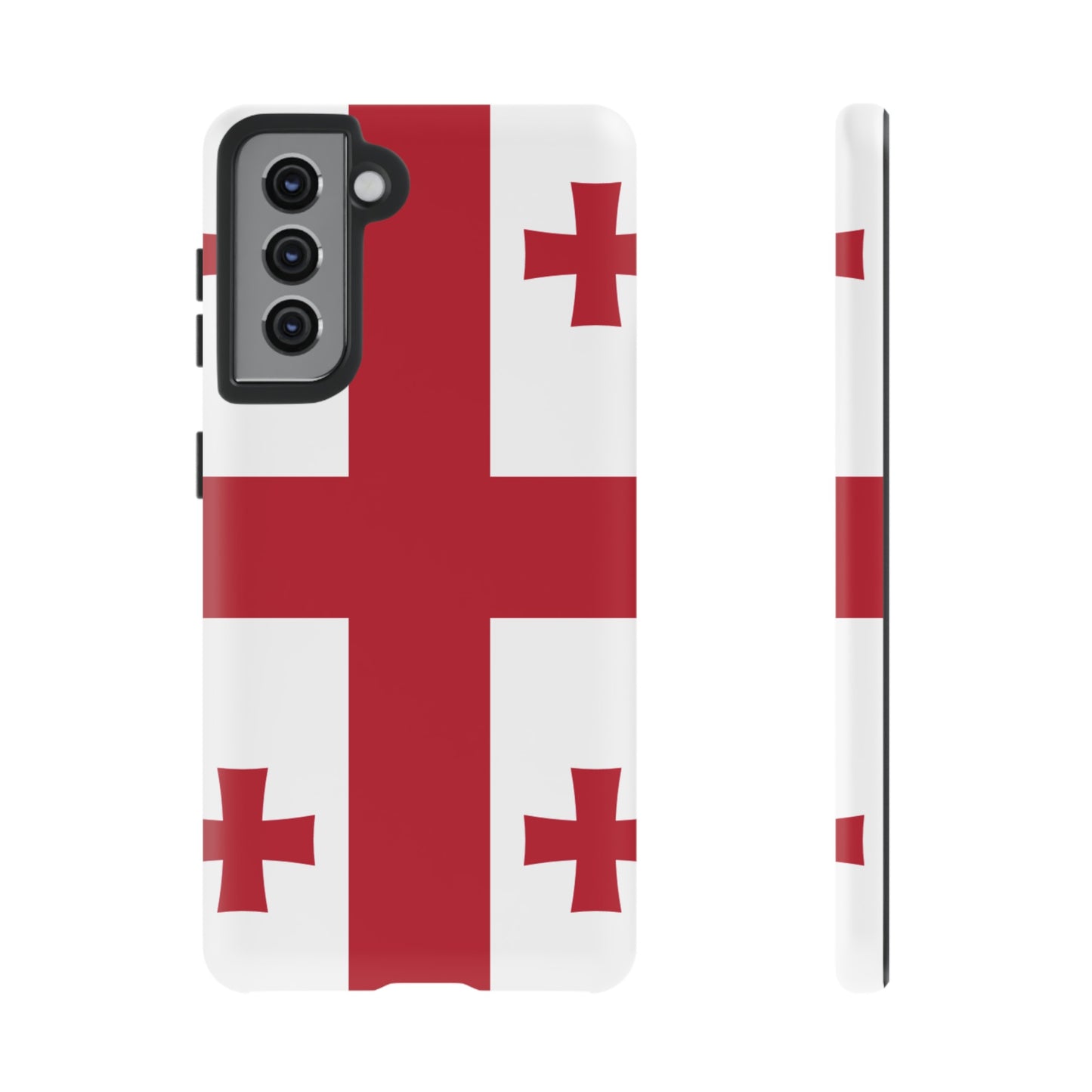 Georgia Flag Phone Case | iPhone 15 Plus/ Pro, 14, 13, 12| Google Pixel 7, Pro, 5| Samsung Galaxy S23 All Major Phone Models